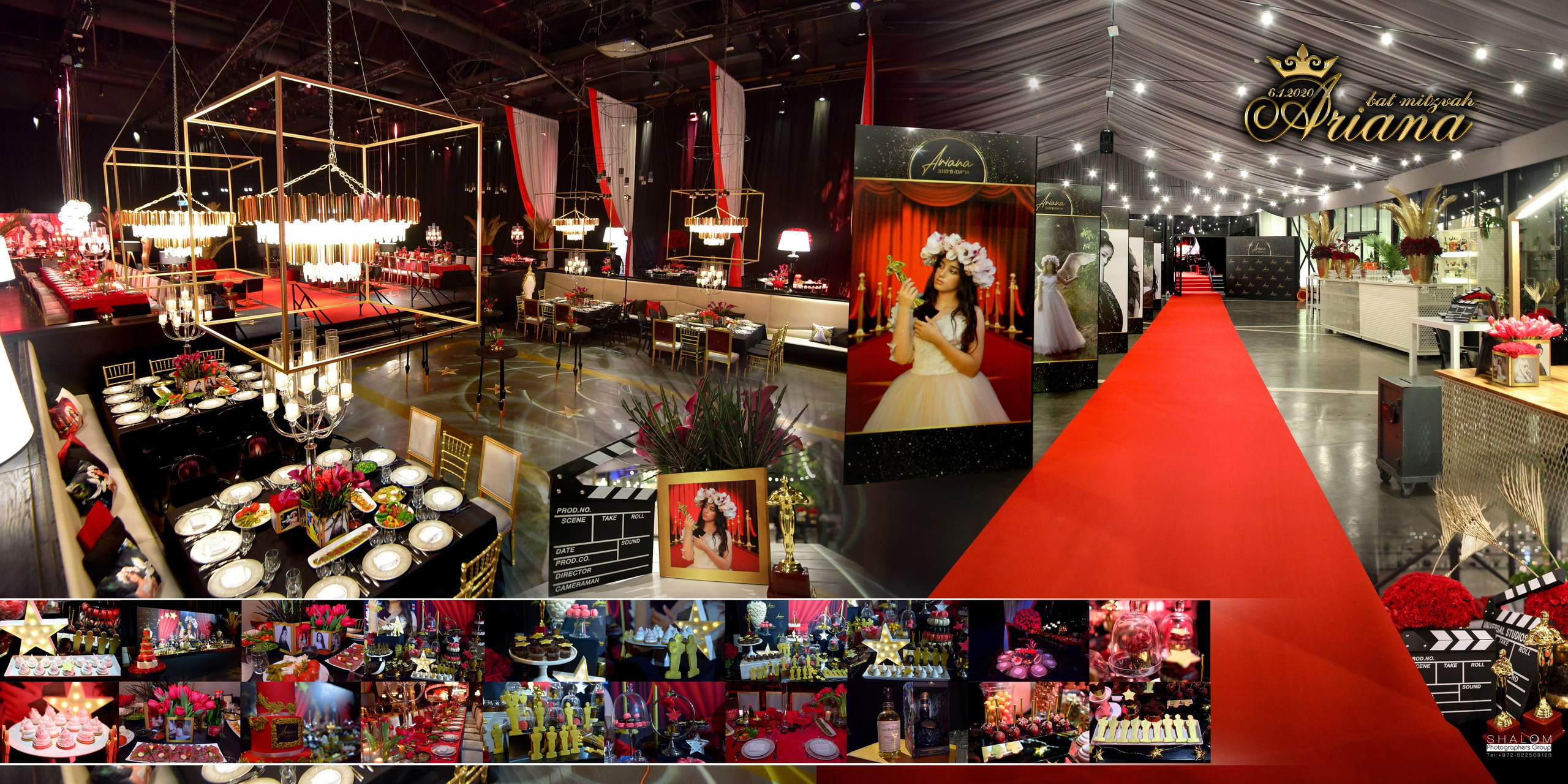 Bat Mitzvah Ariana. Wedding and events photographers Studio Shalom