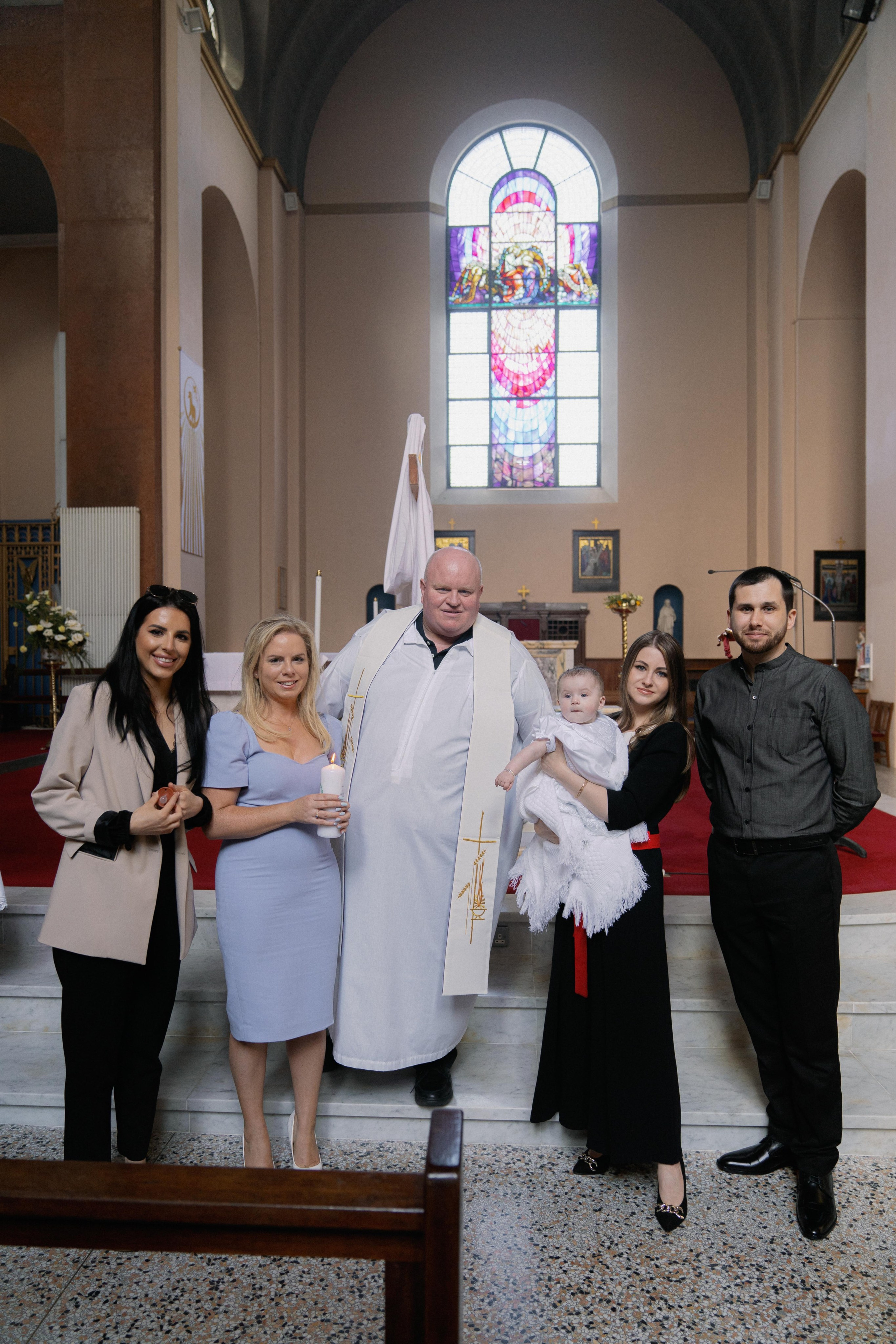 Carolina"s Baptism. Wedding and family photographer Ireland