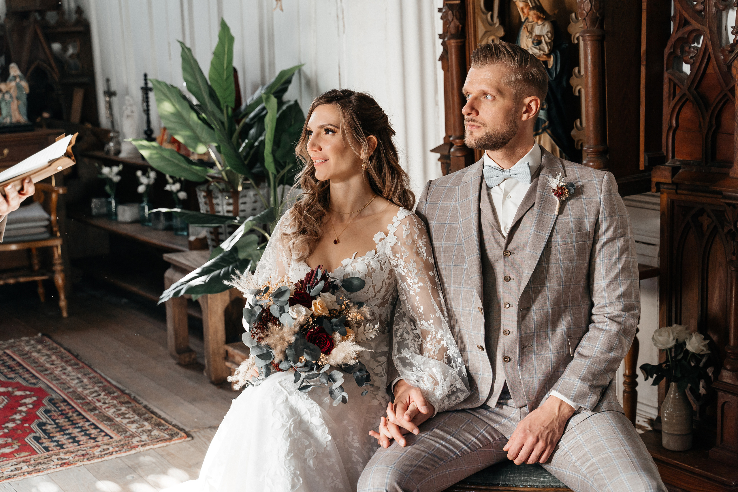 S & M im Ladü D´dorf. Wedding Photographer Germany