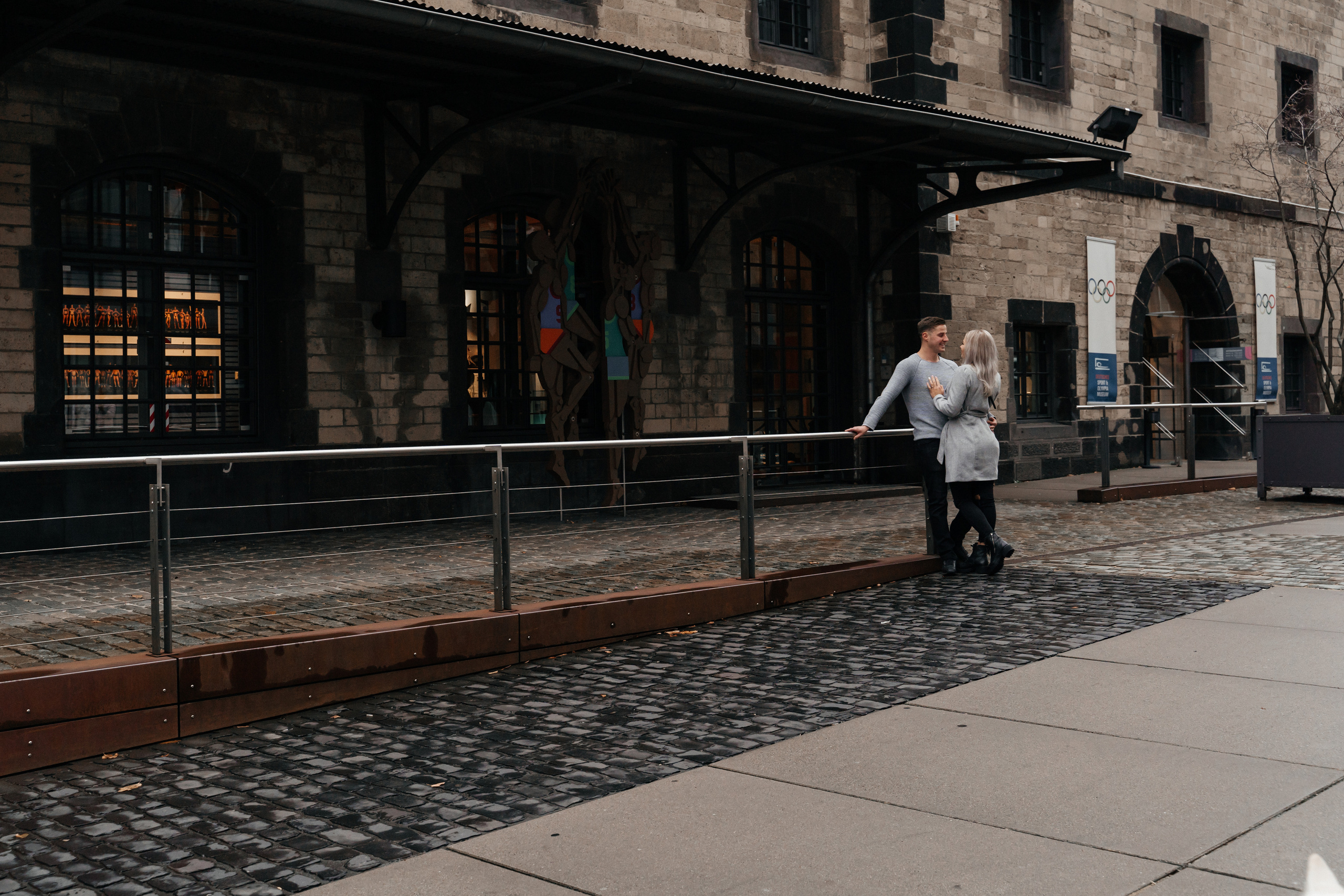 A beautiful couple in Cologne. Wedding Photographer Germany