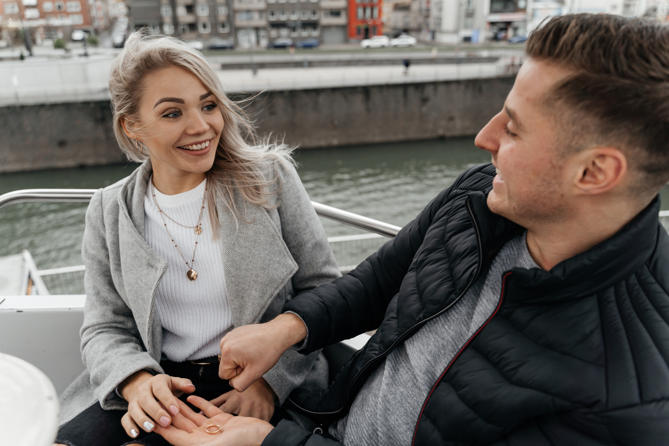 A beautiful couple in Cologne. Wedding Photographer Germany