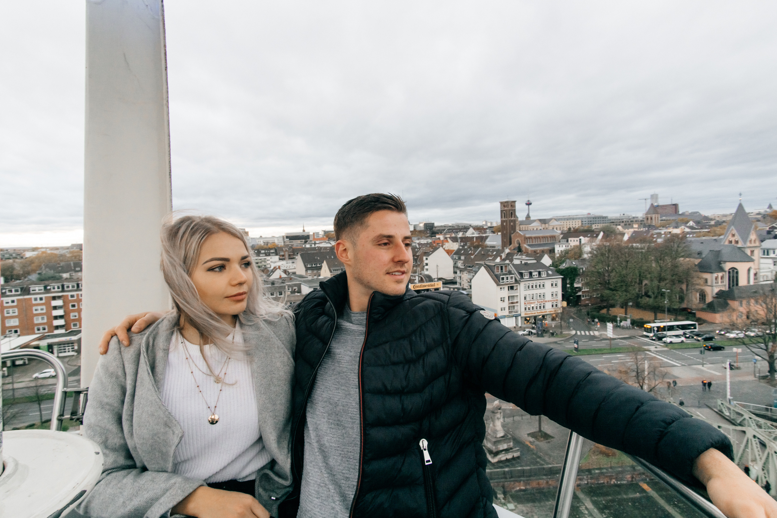 A beautiful couple in Cologne. Wedding Photographer Germany