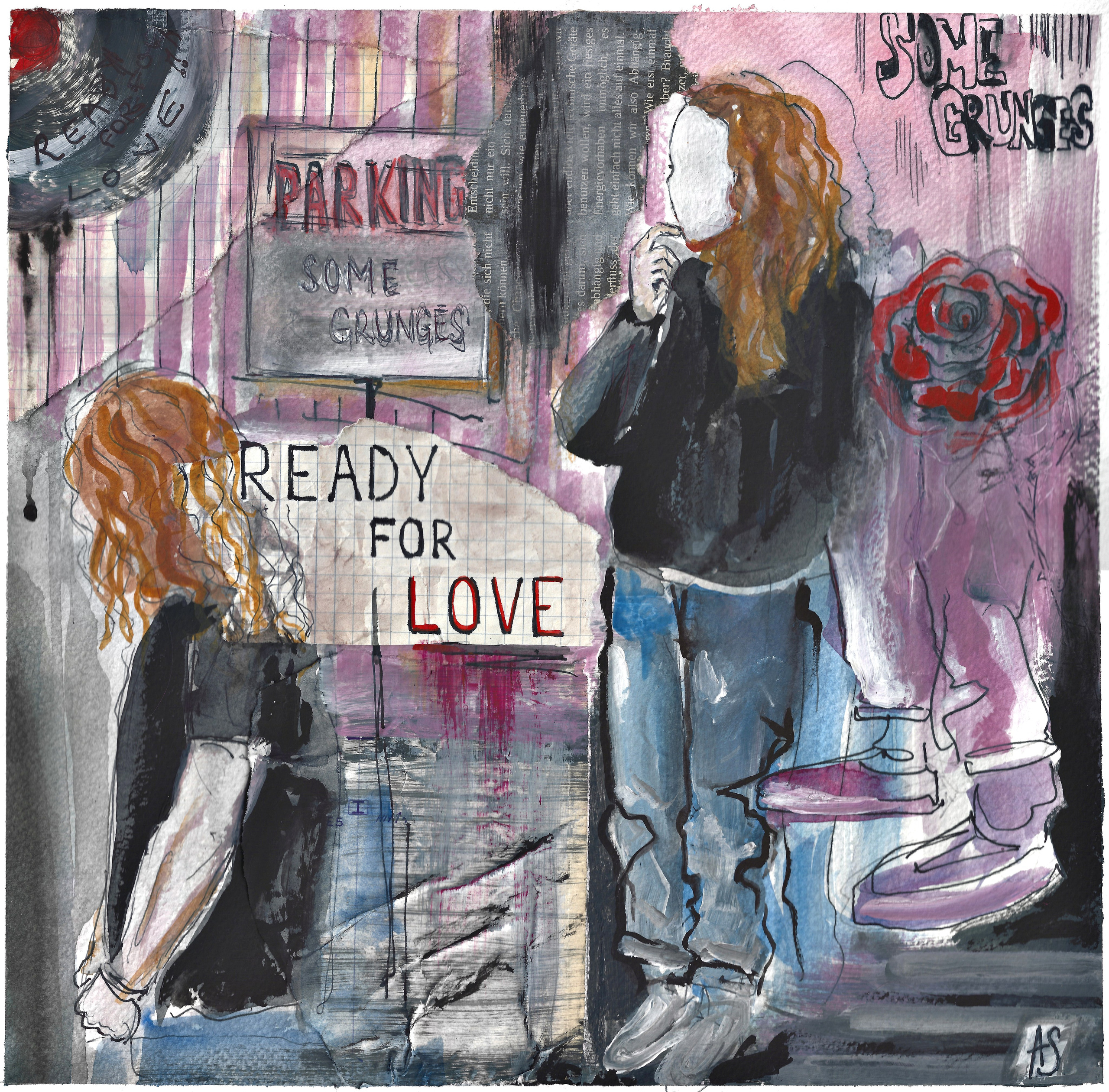 Abstraction. Angelina Sorokopud. Artist in Strasbourg