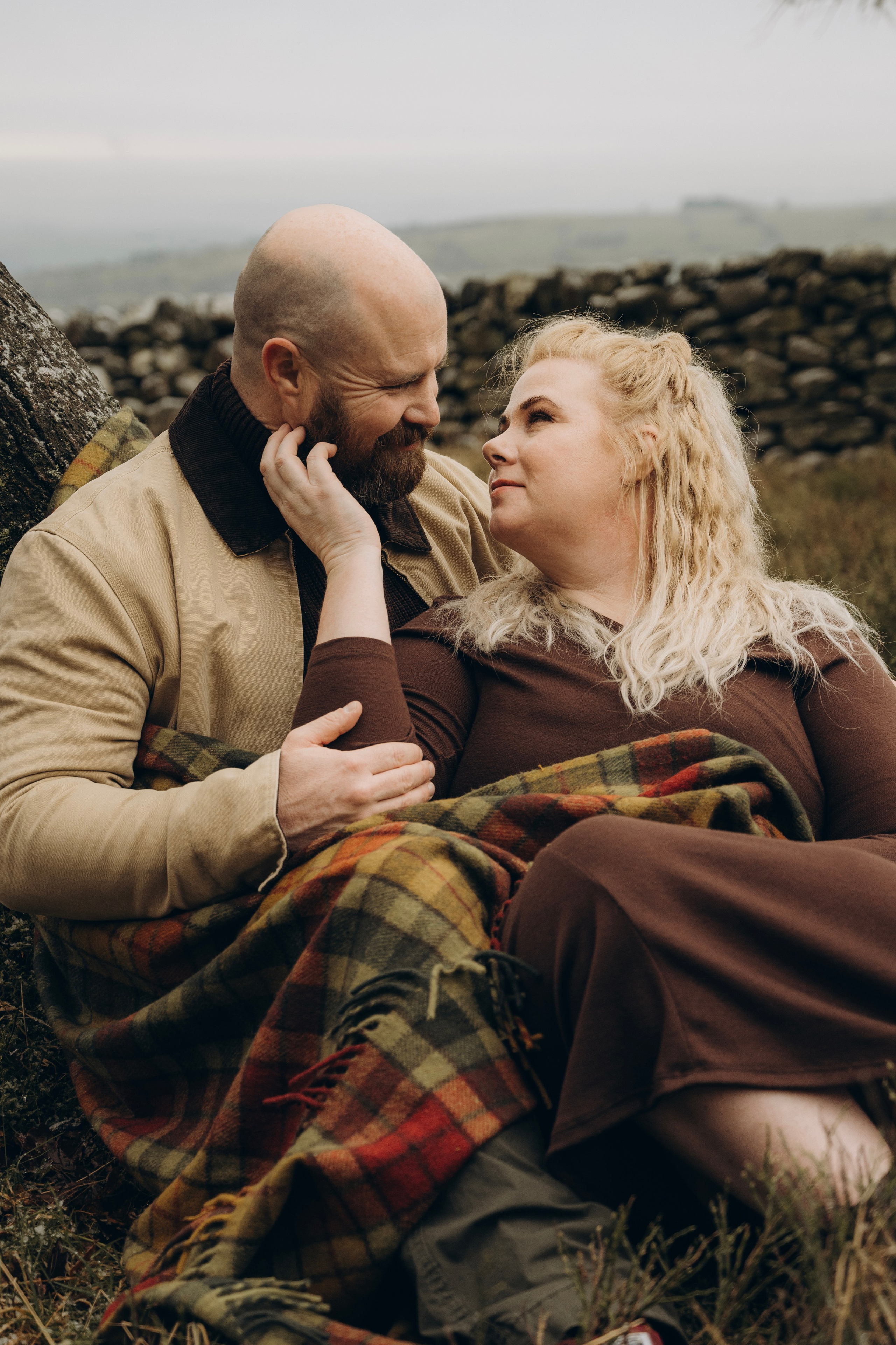 L & C in Peak District. Tania Gandrabur, photographer in West Midlands, England