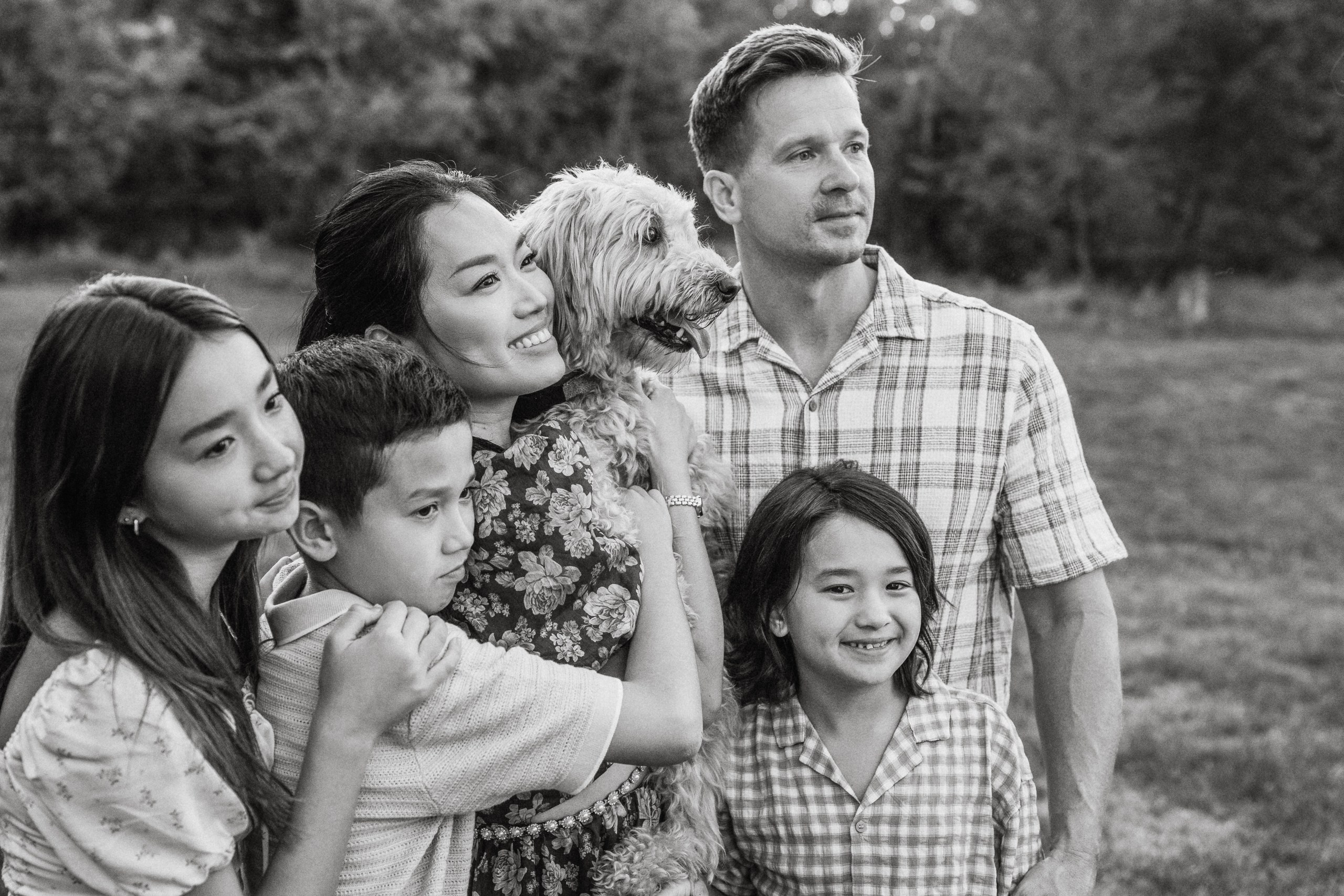 Juyoun, Brian, Jia, Camden, Myles. Alisa Tant — Family and newborn photographer Bucks County, Montgomery county, Philadelphia, NJ