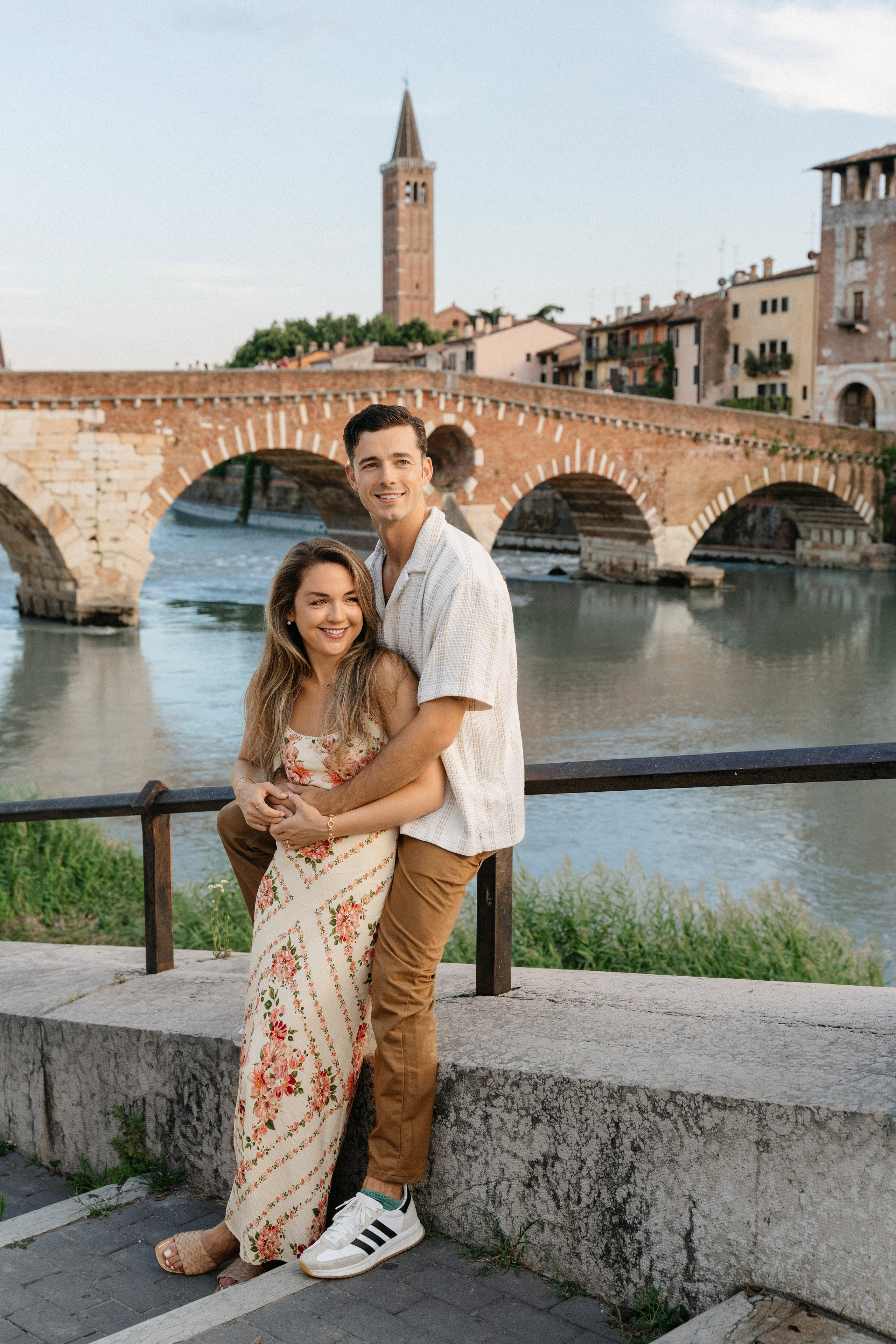 C & C (Ponte Pietra, Verona, Italy). Marriage Proposal Photographer in Verona, Lake Garda and Dolomites| Diana Fedrigo