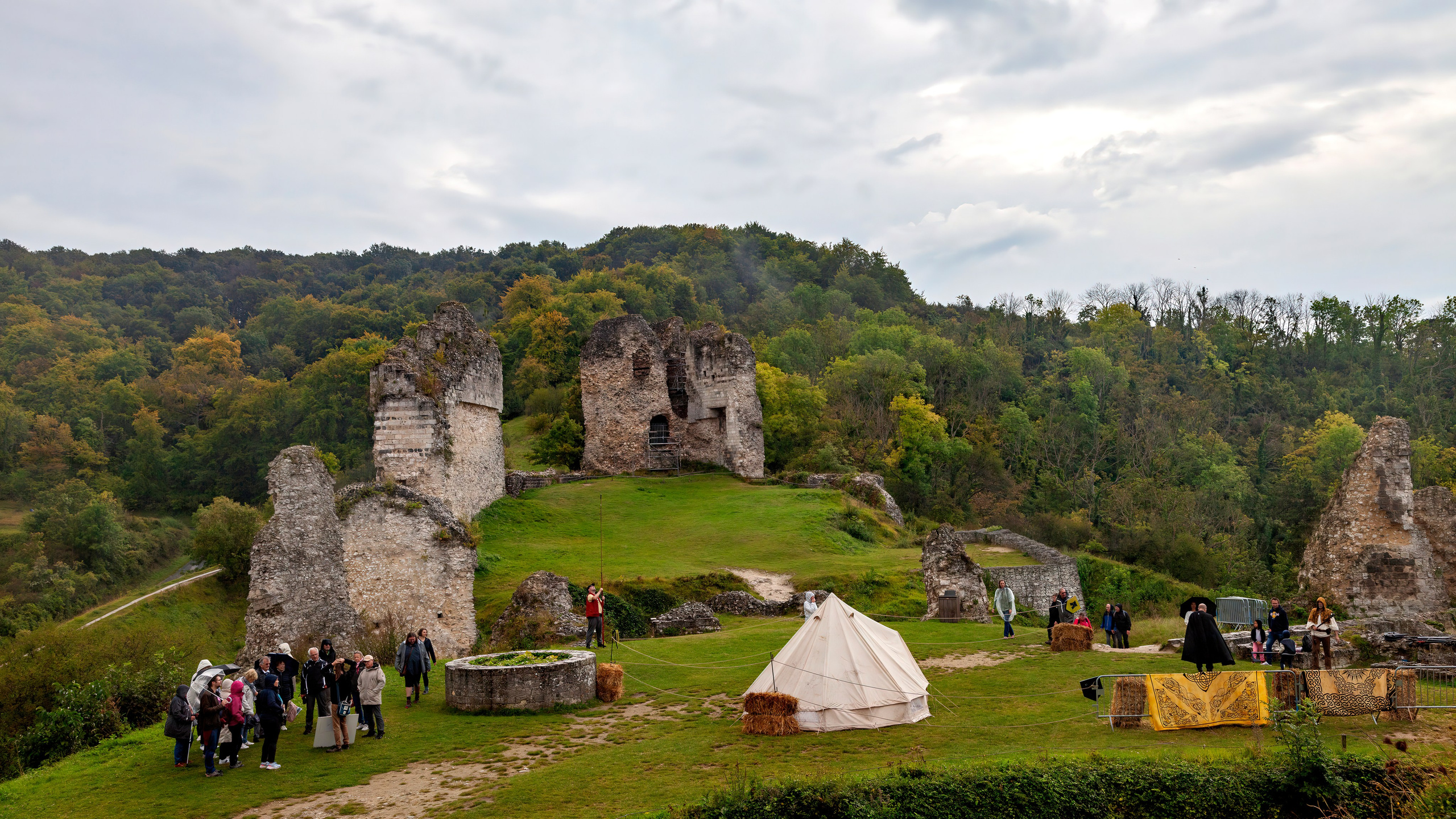 185.Château Gaillard.France.22.9.2024. Путешествия в формате 360......
