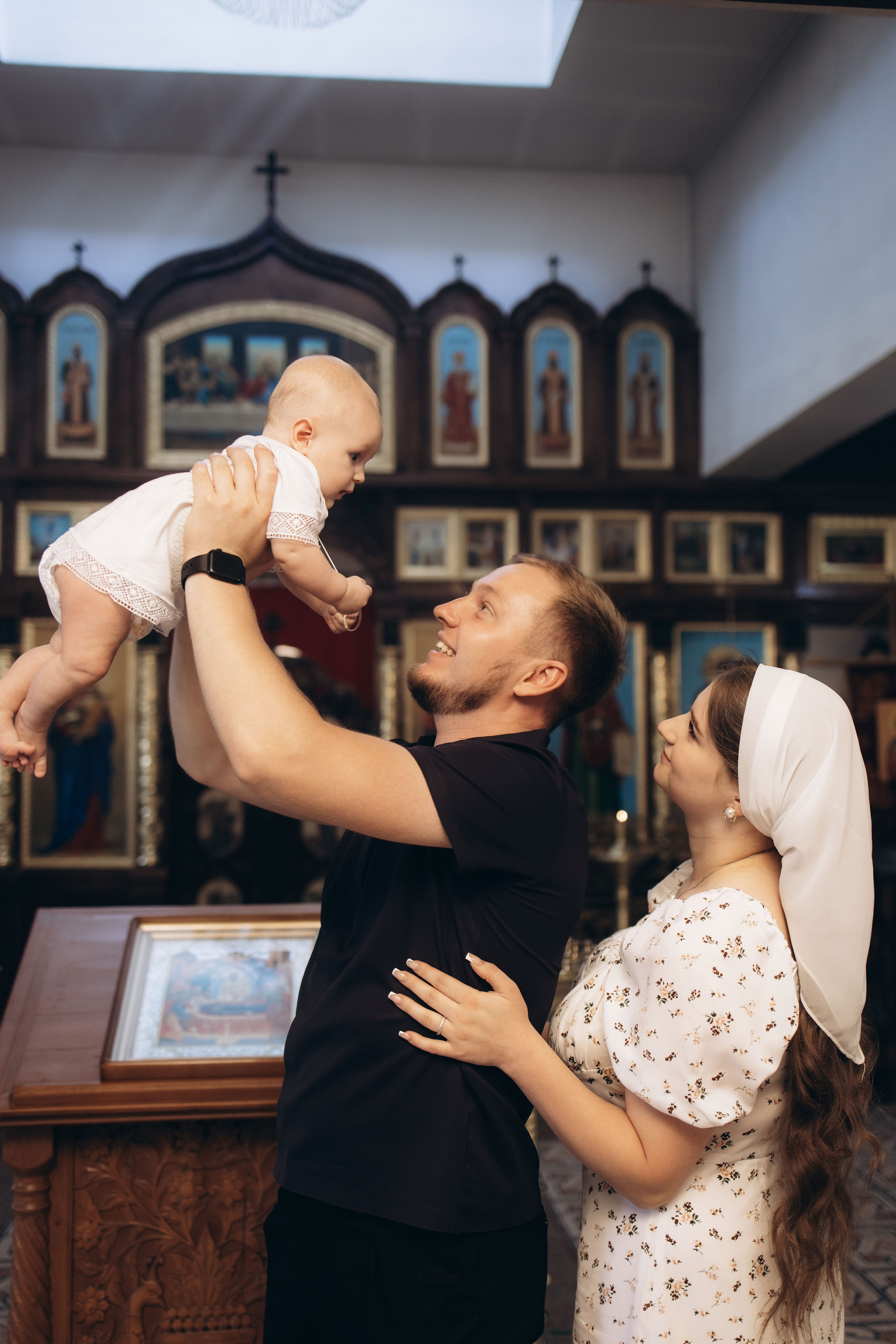 Blessed Moments. Christening. Фотограф родов, семей и новорожденных малышей в Дубае