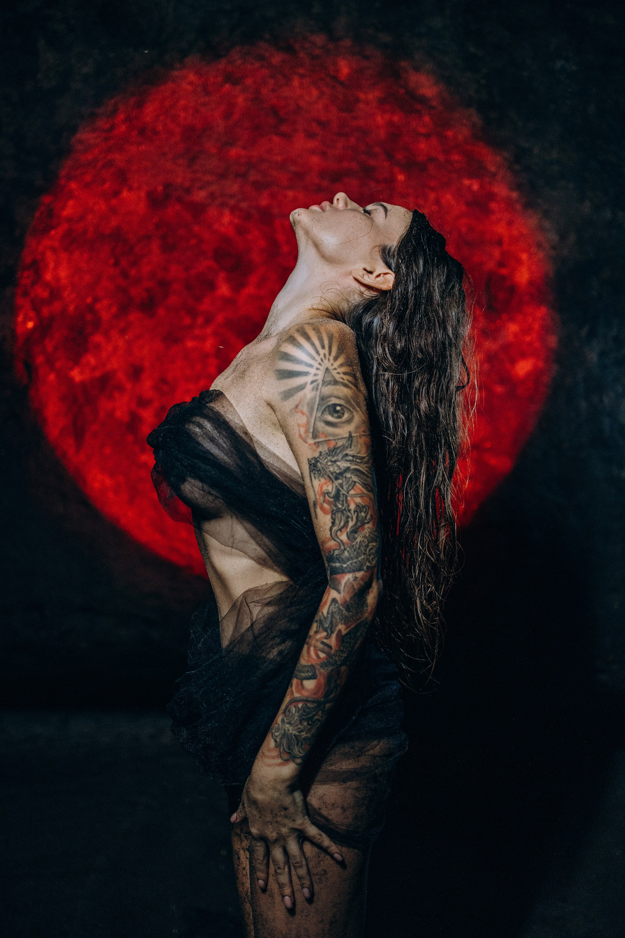 Black Angel. Профессиональный фотограф Нурмиева Вероника