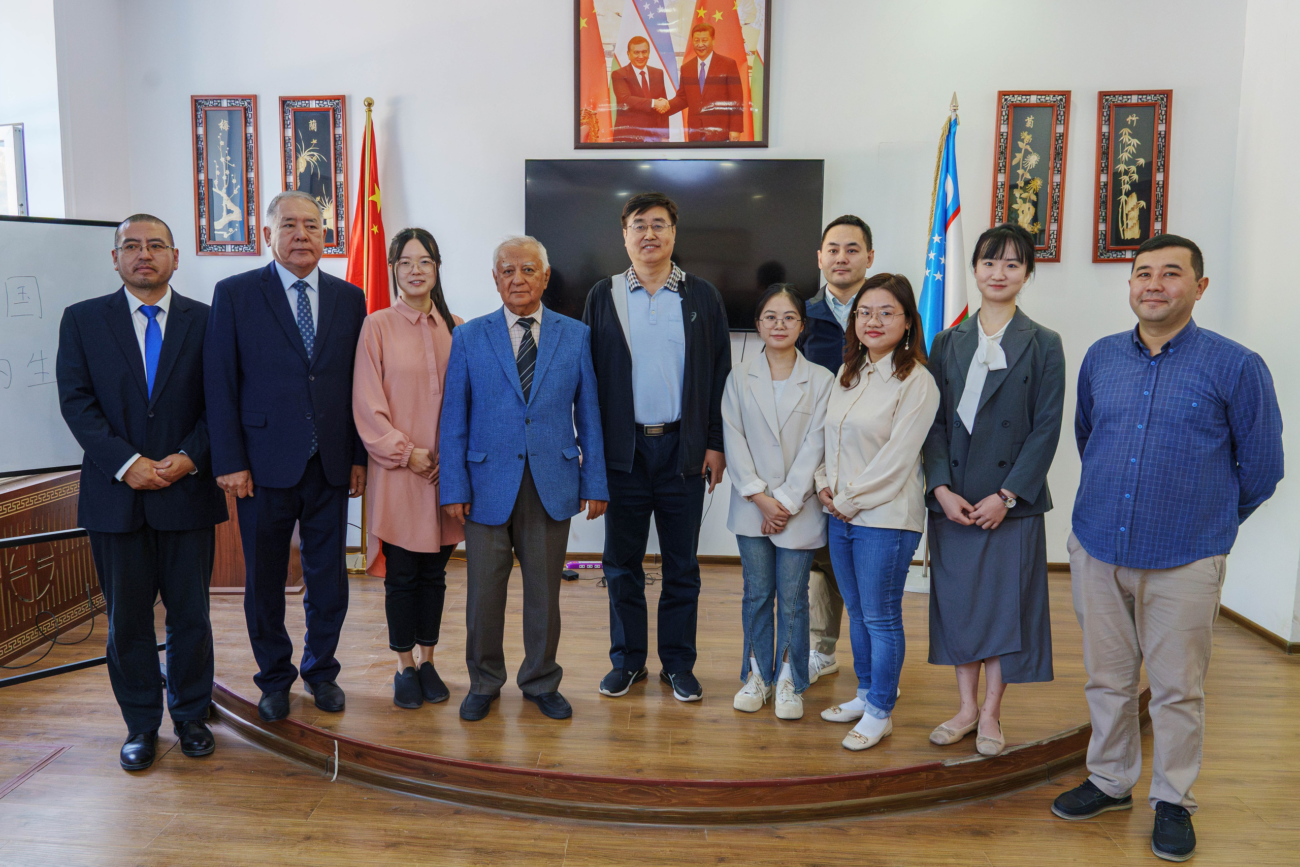 Делегация Синьхуа. Георгий Намазов | Фотограф в Ташкенте