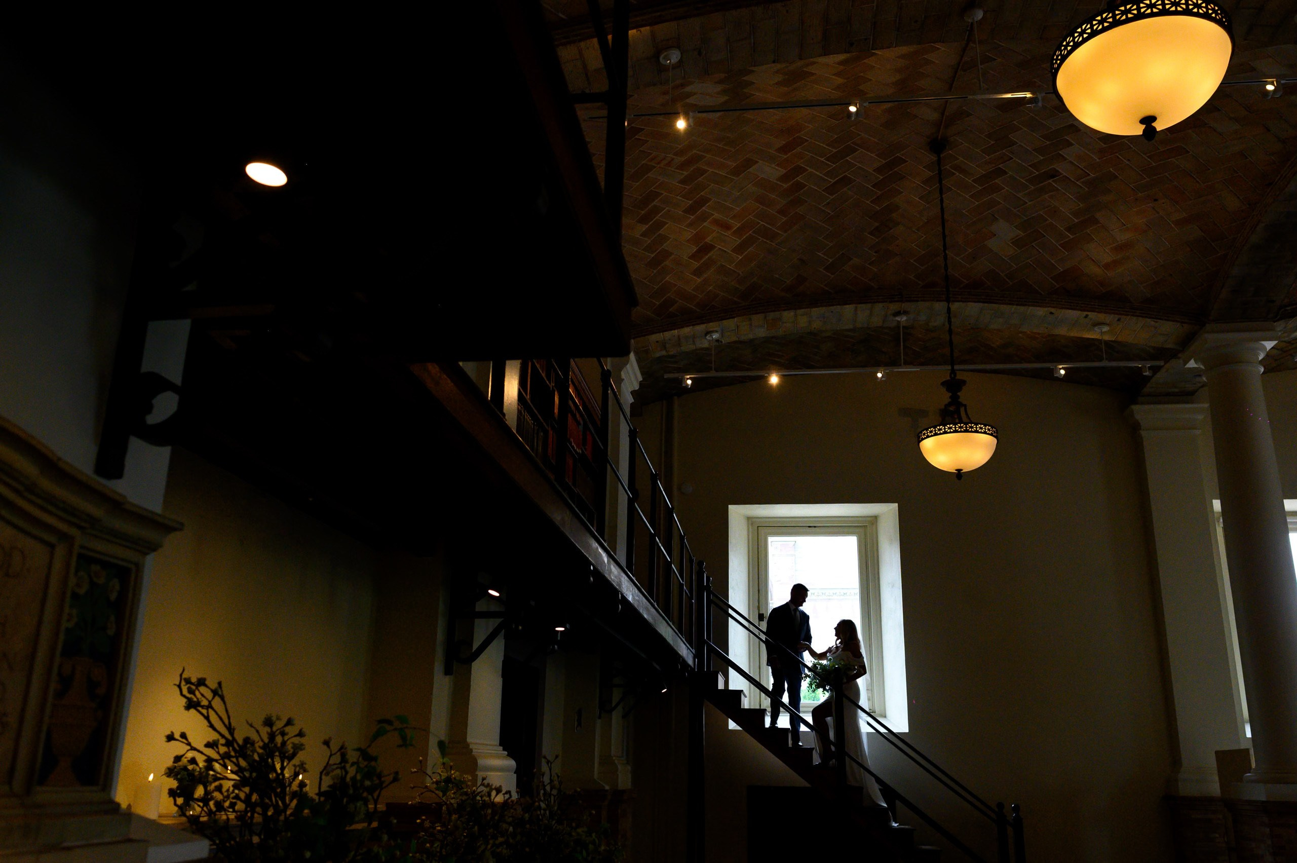 Smiles and love at the Boston Public Library. Wedding photographer in Orlando, Boston & New York Anderson Marques