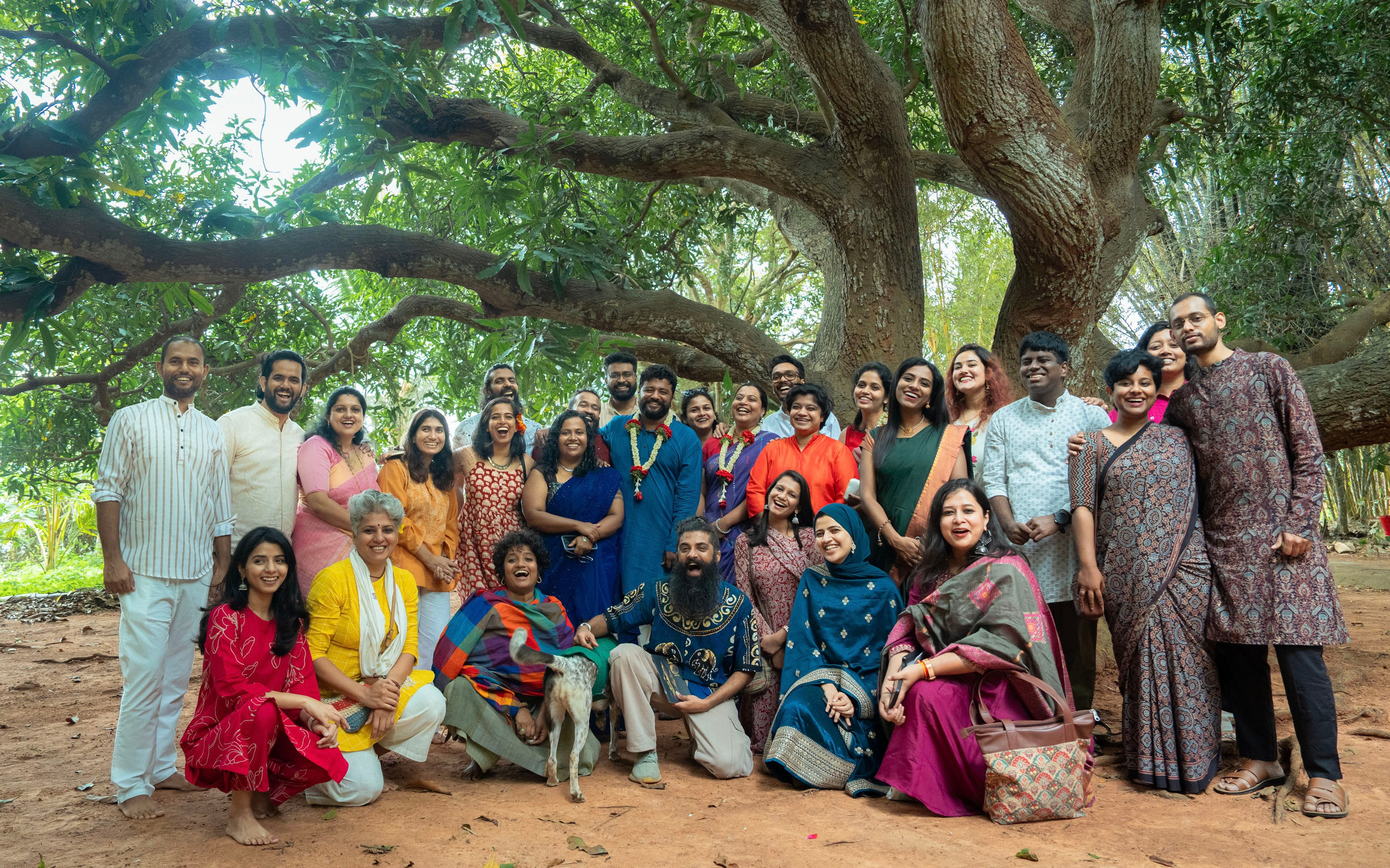 Shraddha & Sumukha, Mantra Mangalya Wedding under a Mango Tree, Red Earth Kabini | Truly Yours