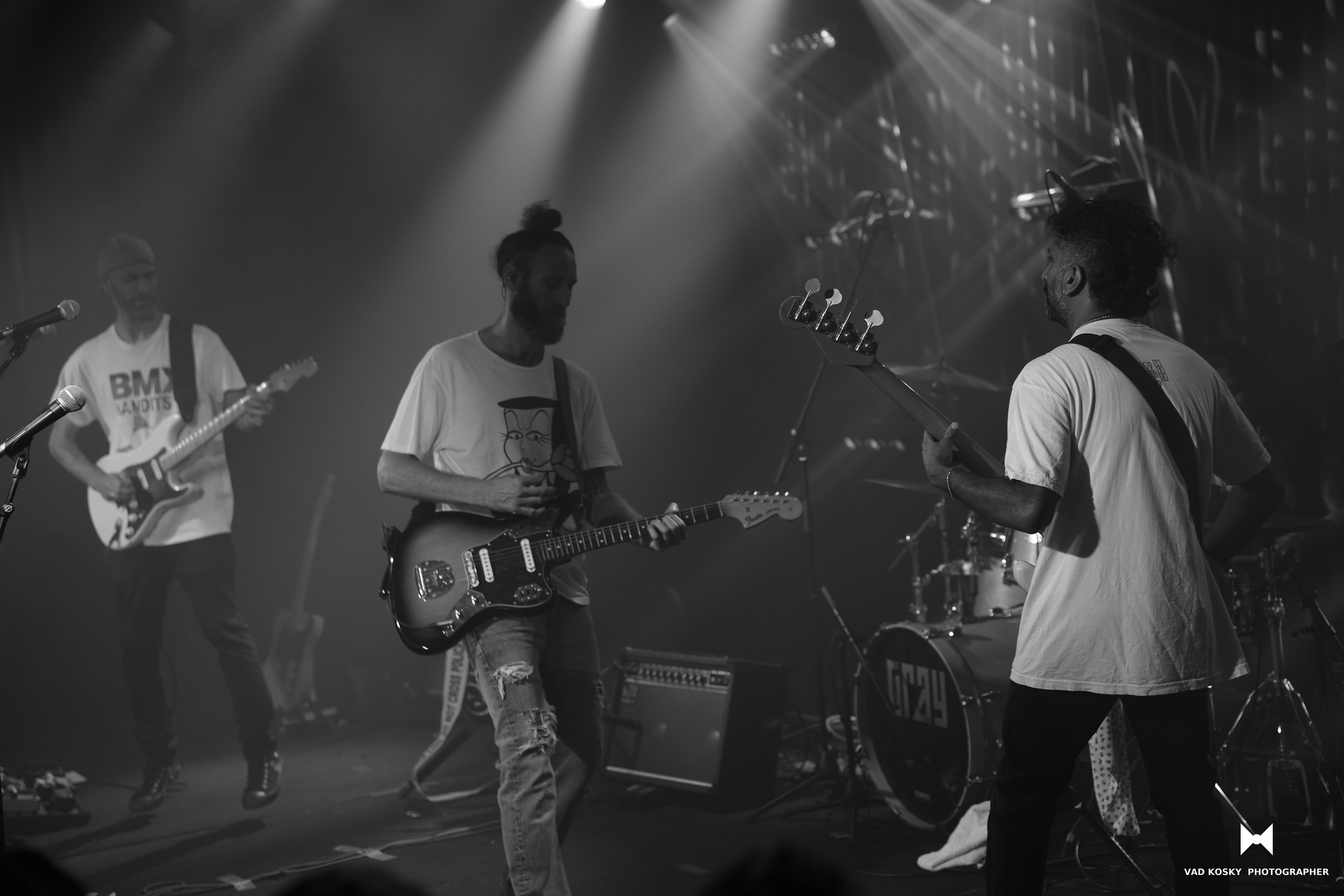 Roy Star & Group — Nirvana tribut TLV Grey club. Vad Kosky Photographer