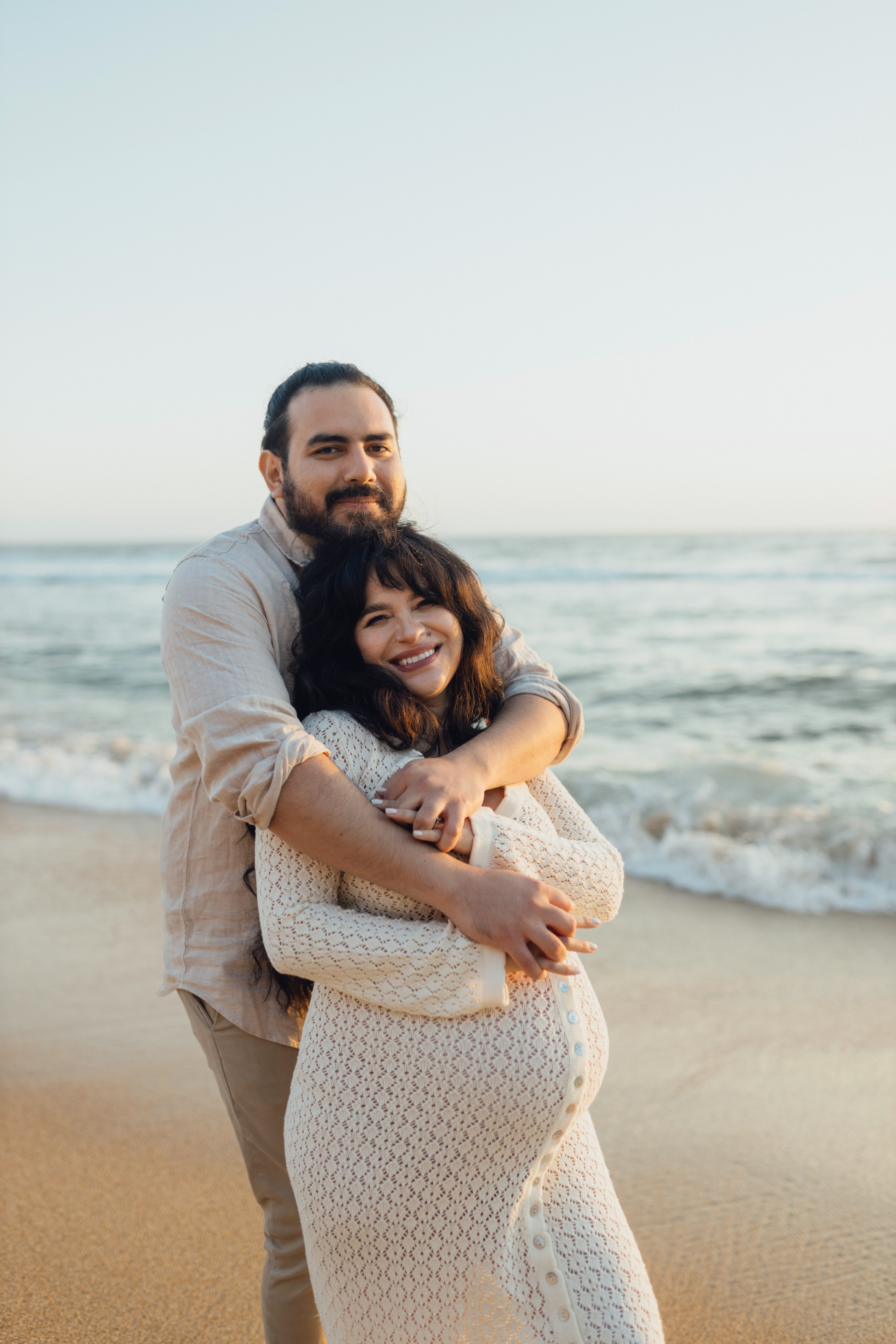 Gray Whale Cove State Beach Maternity Photo Session. Maternity, newborn photographer in the Bay Area|Iryna Rakivnenko