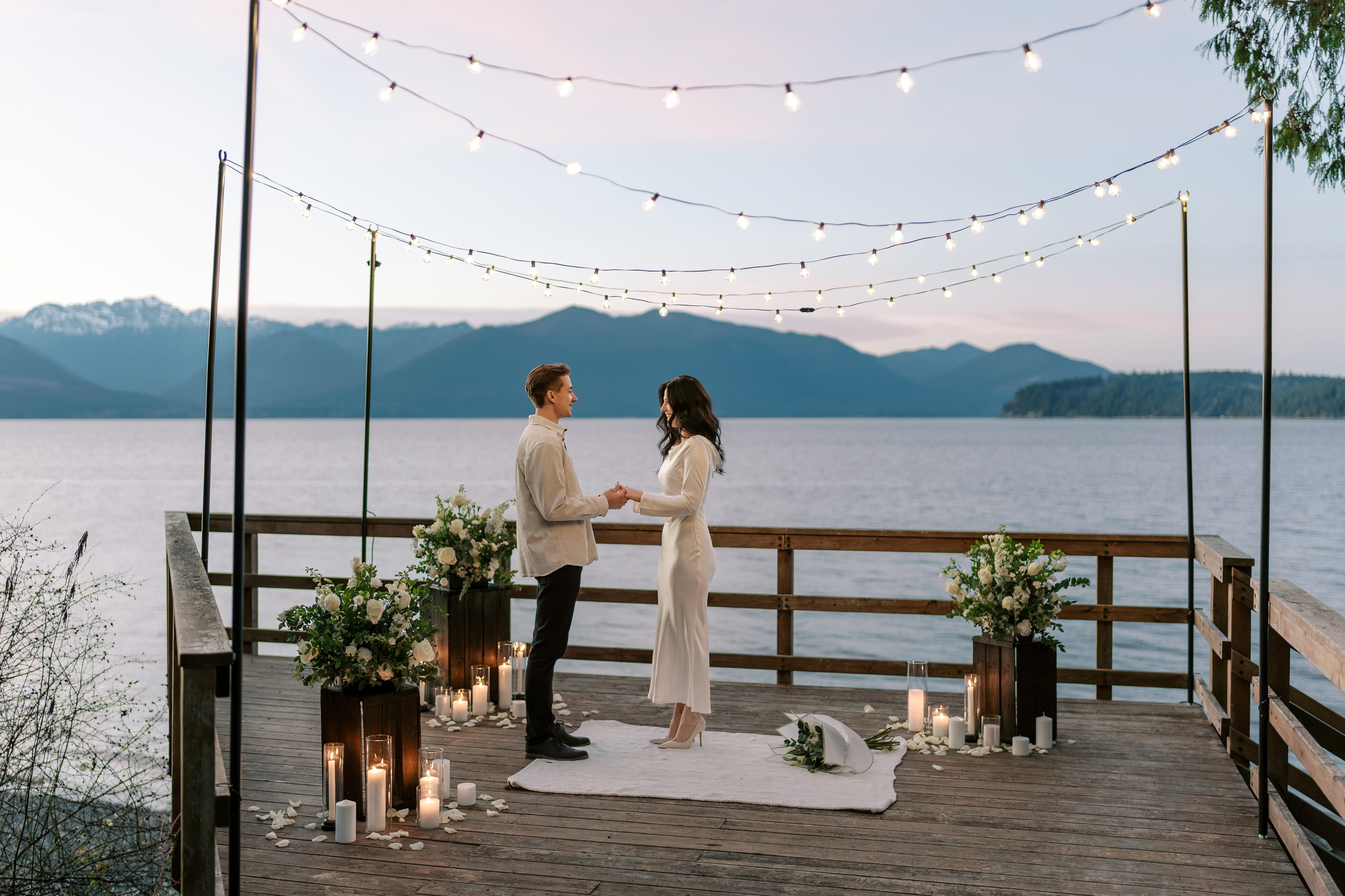 Proposal. January 2025. Seabeck, Washington State. EVAN ARISTOV WEDDING PHOTOGRAPHY — Seattle Wedding Photographer