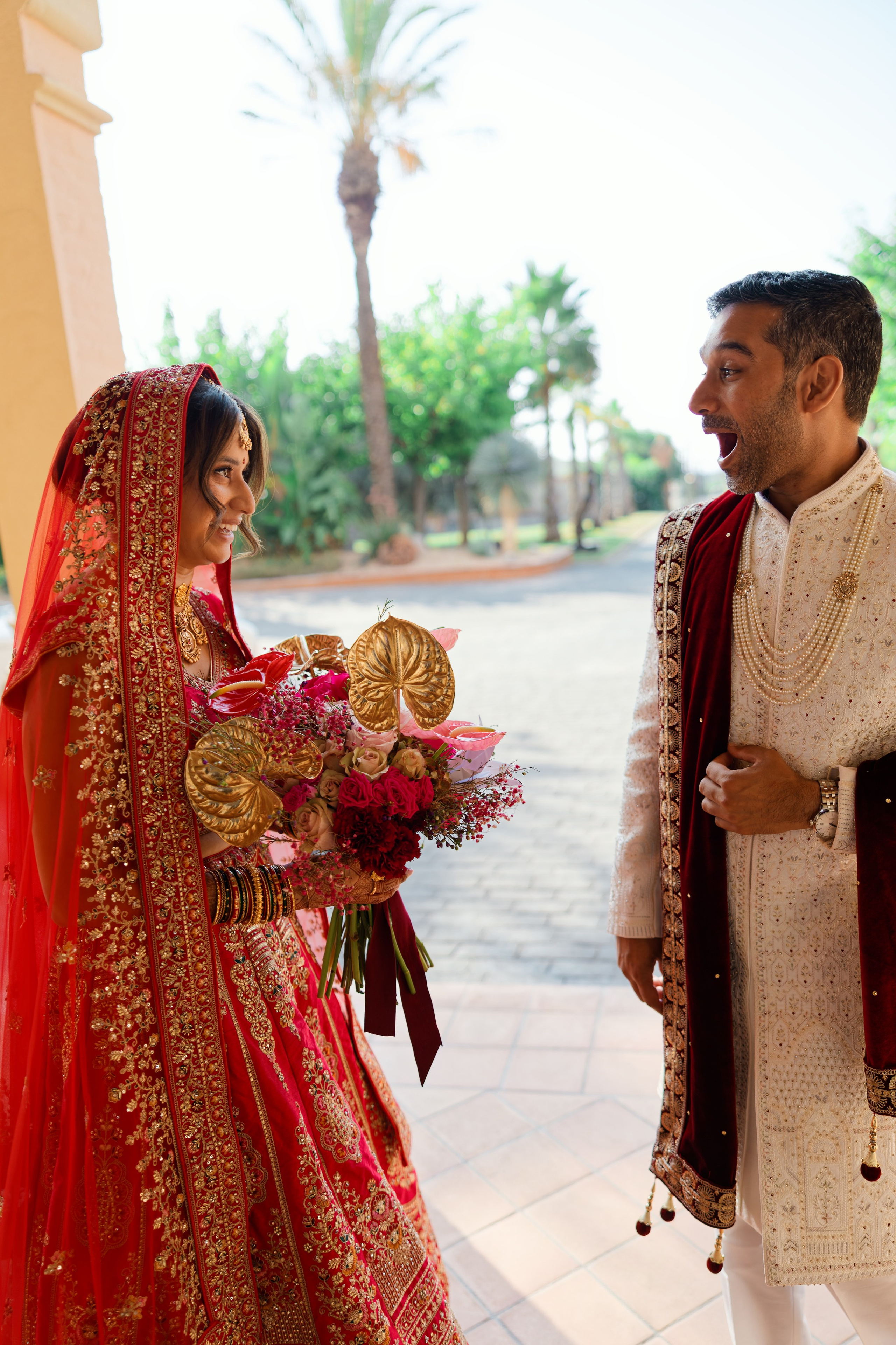 Indian wedding at Gran Villa Rosa, Barcelona