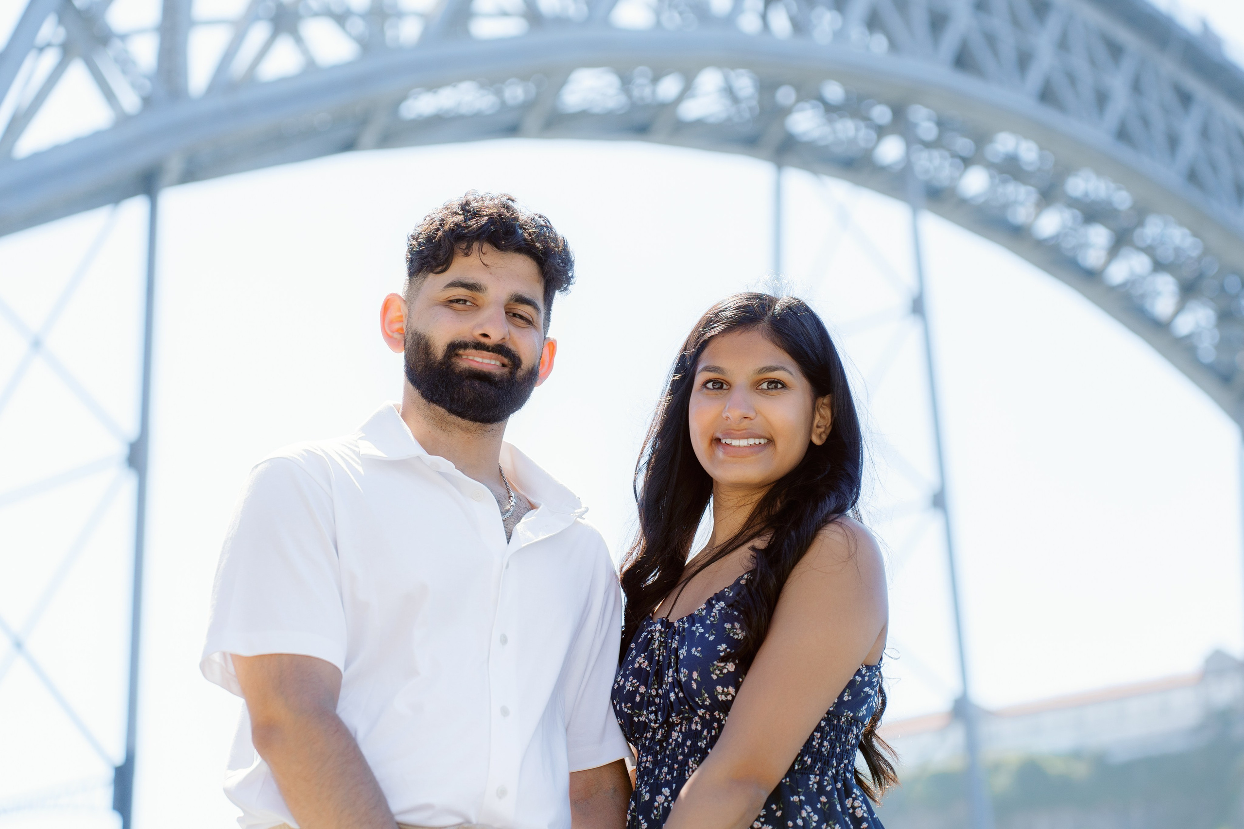 Krishani & Sagar in Porto. Porto Travel Photographer | Couples & Vacation Photos in Portugal — WePortugal
