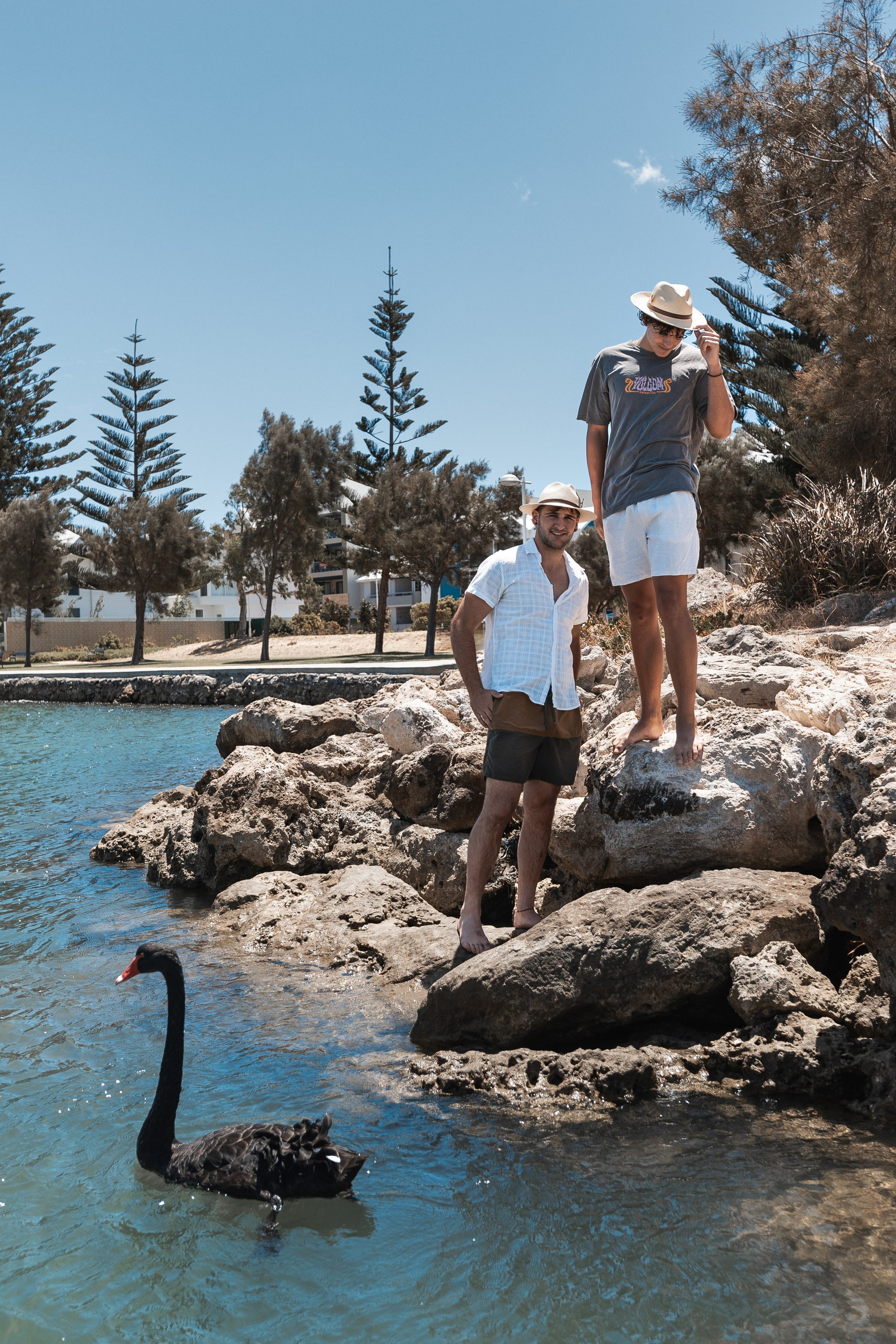 Green Duck Society — House Boats Mandura (Hats photoshoot)