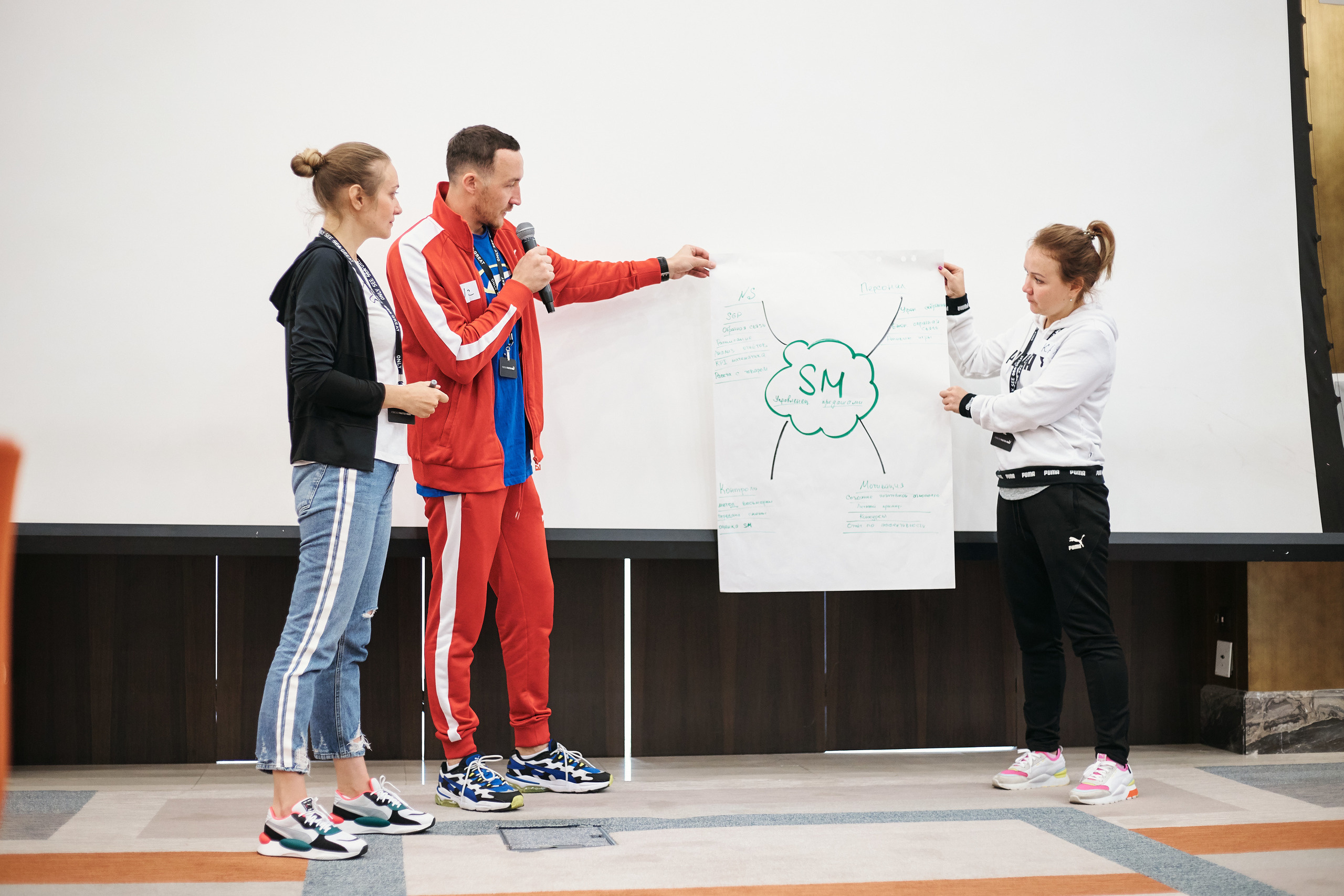 Training for PUMA store directors. Photographer Nikita Starodubtsev Serbia, Montenegro, Georgia, Turkey