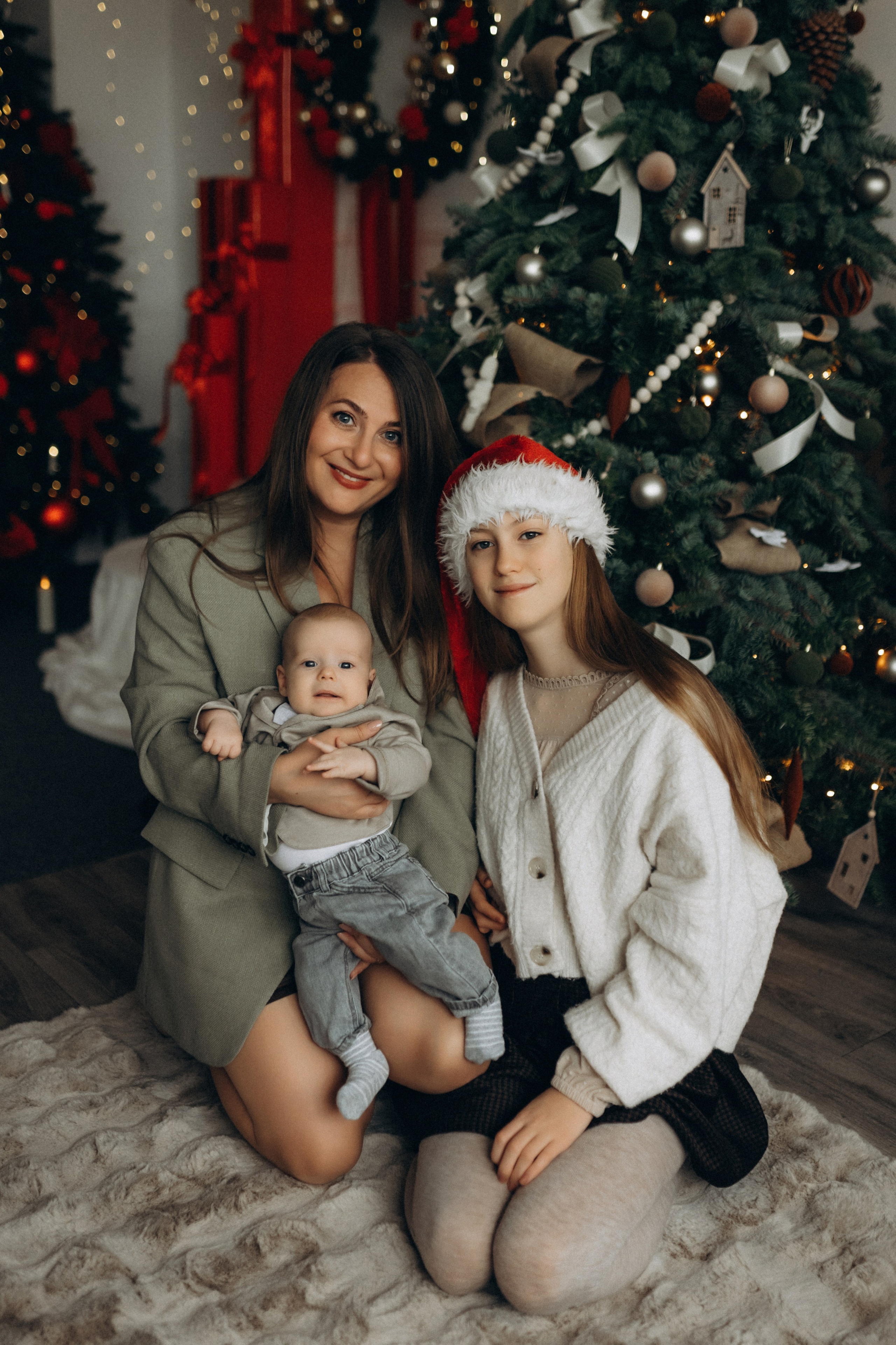 Together at Christmas. Семейный фотограф Лейпциг, Германия