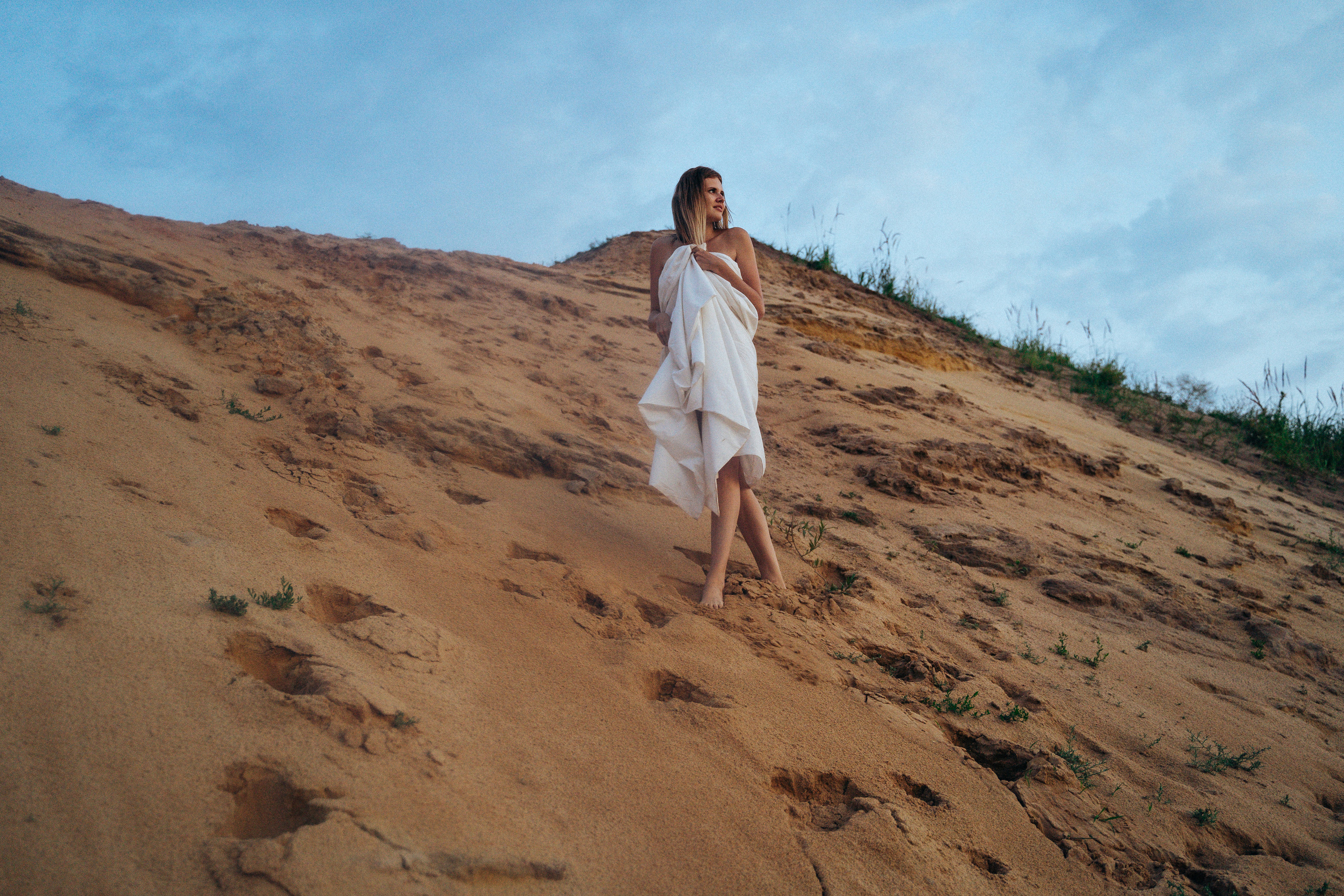 Ancient muse. Photographer and travel-blogger Aleksandra Gritsenko