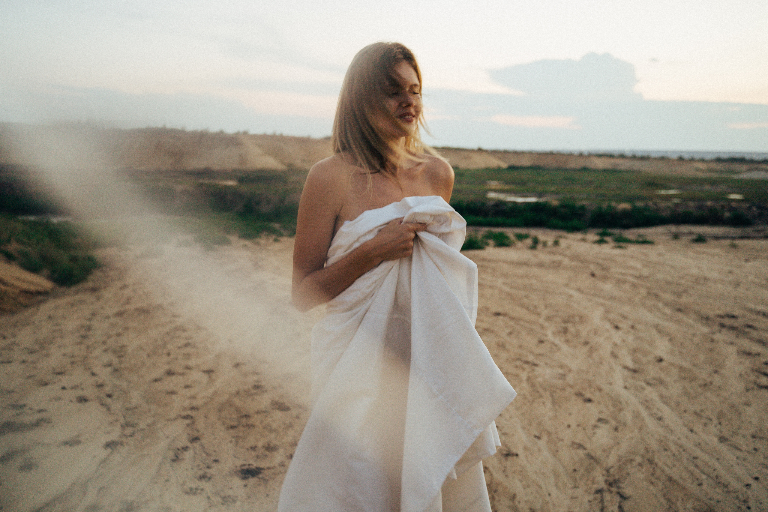 Ancient muse. Photographer and travel-blogger Aleksandra Gritsenko