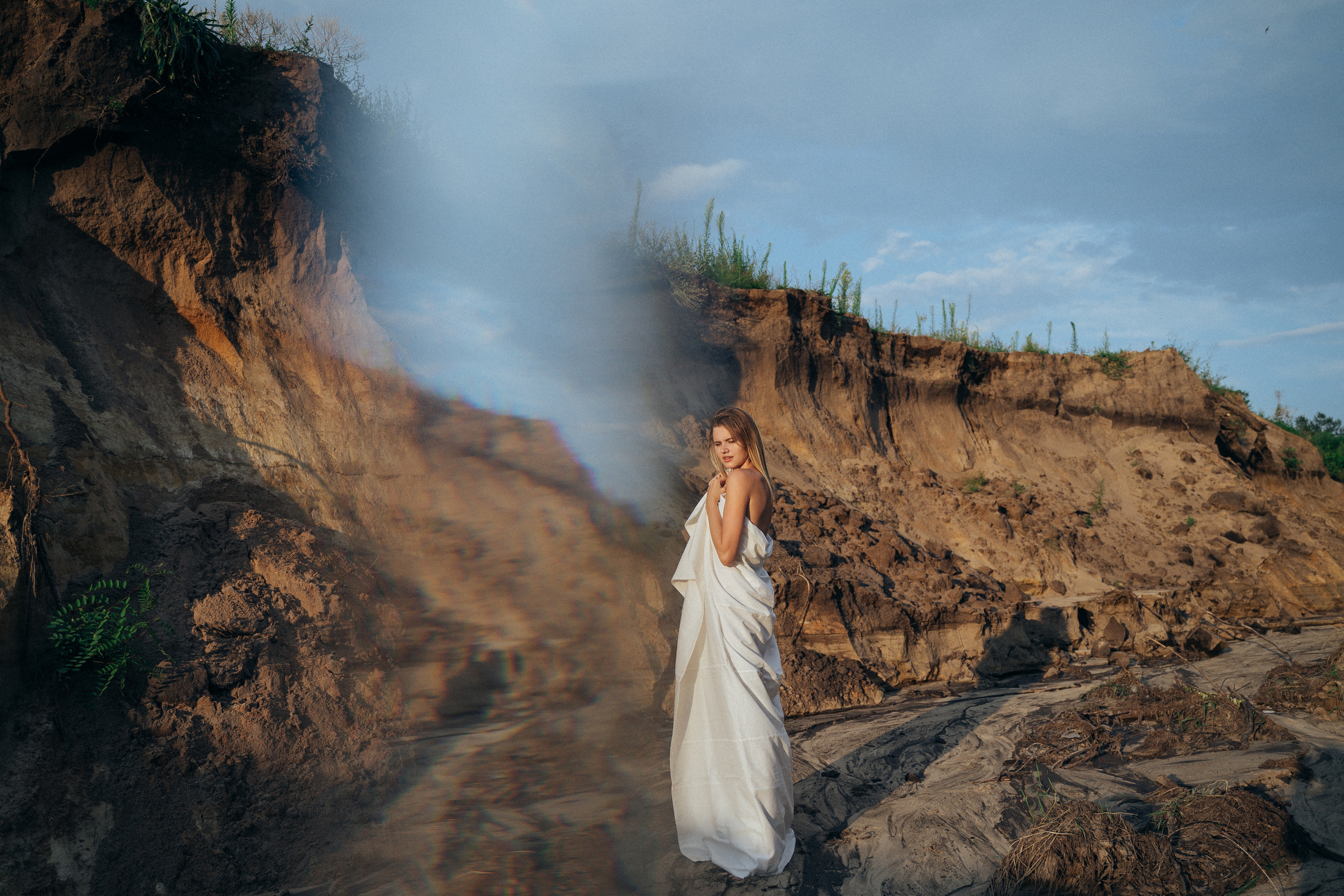 Ancient muse. Photographer and travel-blogger Aleksandra Gritsenko