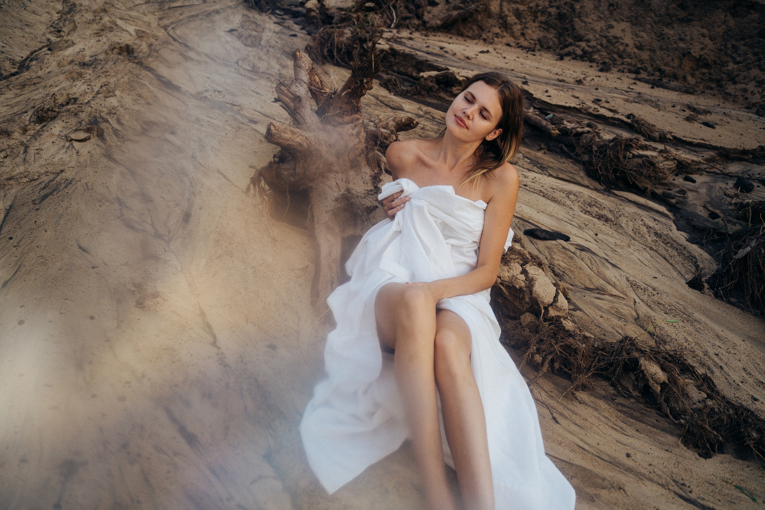 Ancient muse. Photographer and travel-blogger Aleksandra Gritsenko