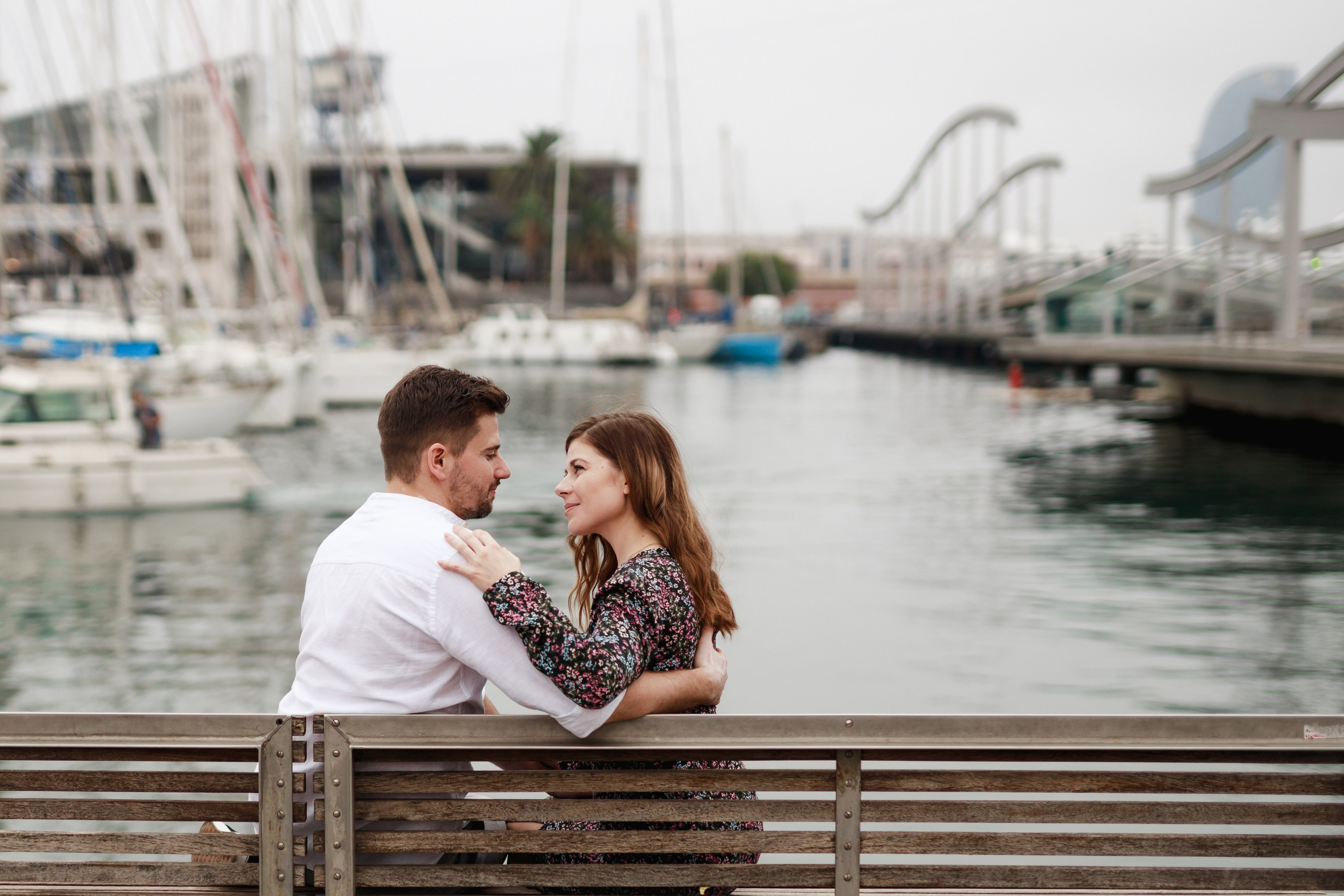 Damian i Monika. Fotograf w Barcelonie Hiszpanii Maslik Yulia