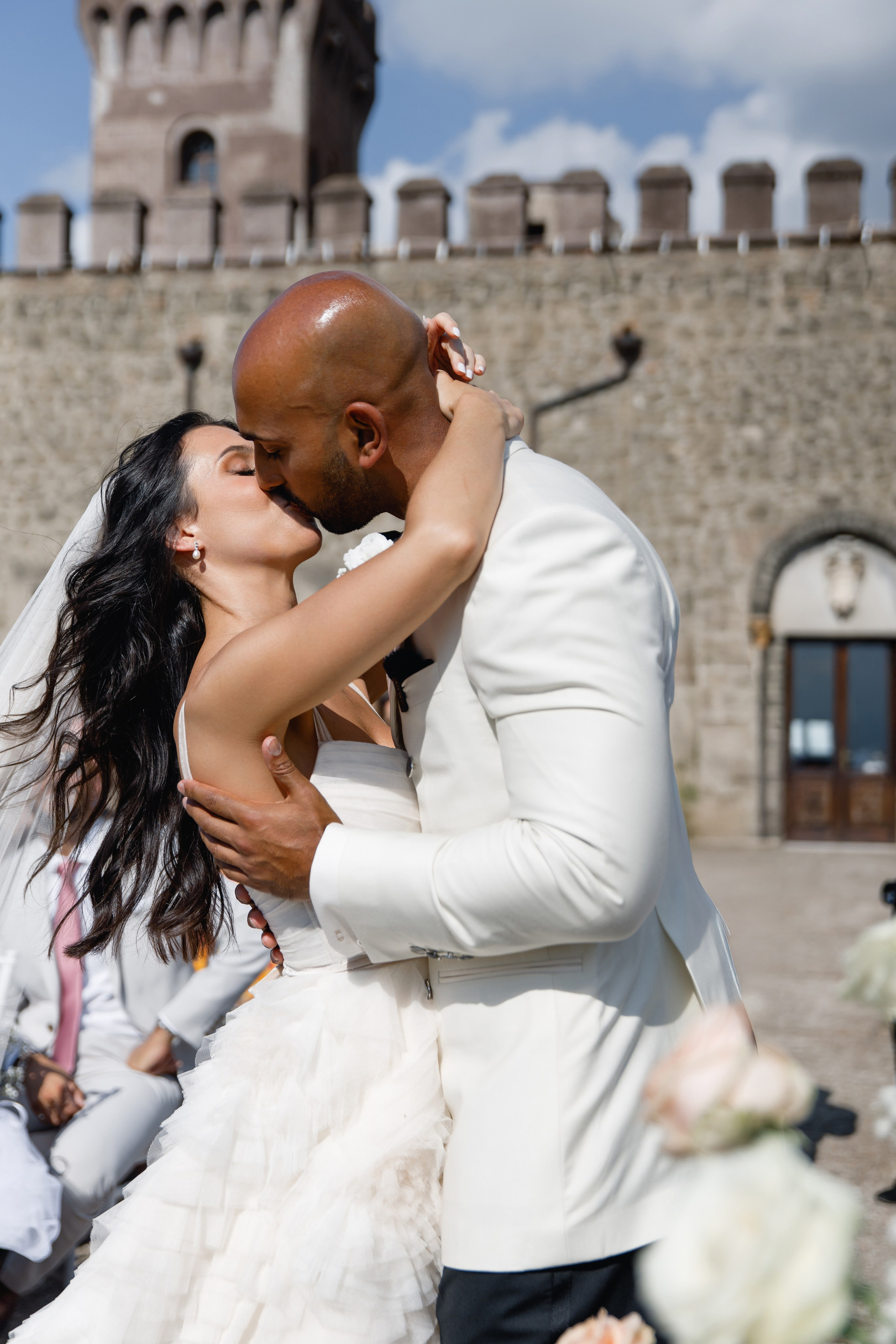 Wedding Castello Brancaccio. Wedding Photographer Rome Tuscany Como Sicily Puglia Amalfy Italy- Oksana Savenchuk