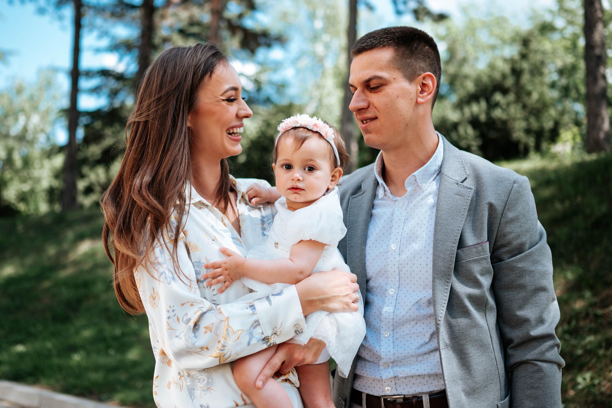 Irina - krštenje. Dečiji i porodični fotograf