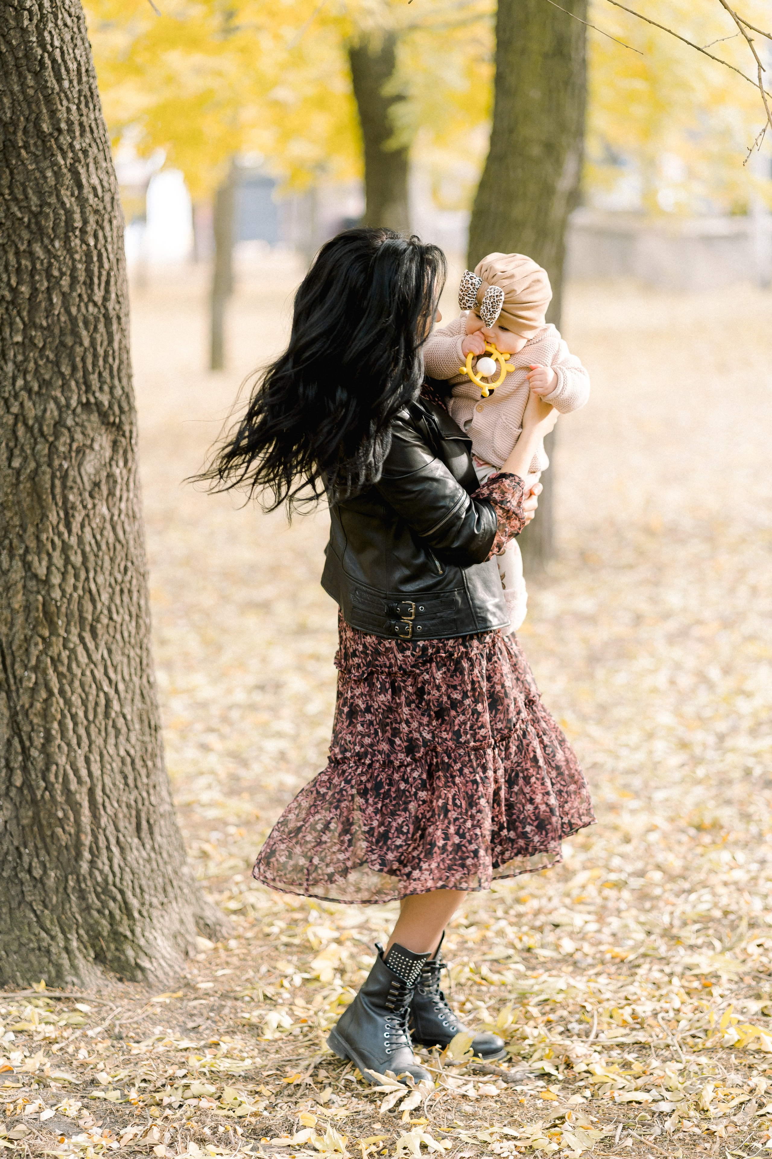 Family walk in the park. Wedding and family photographer Ireland