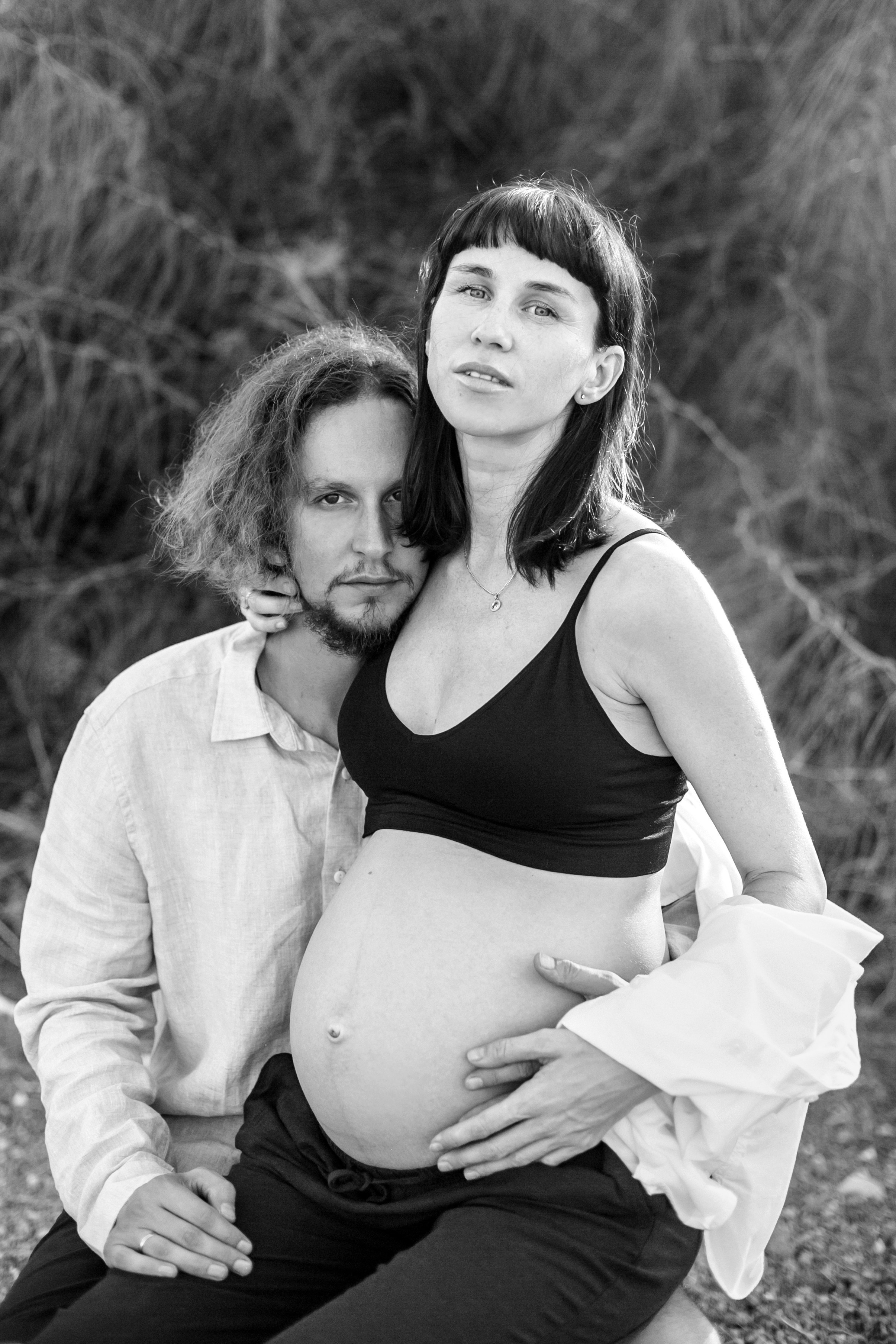 Kiryat Tivon field. Family photographer in Israel