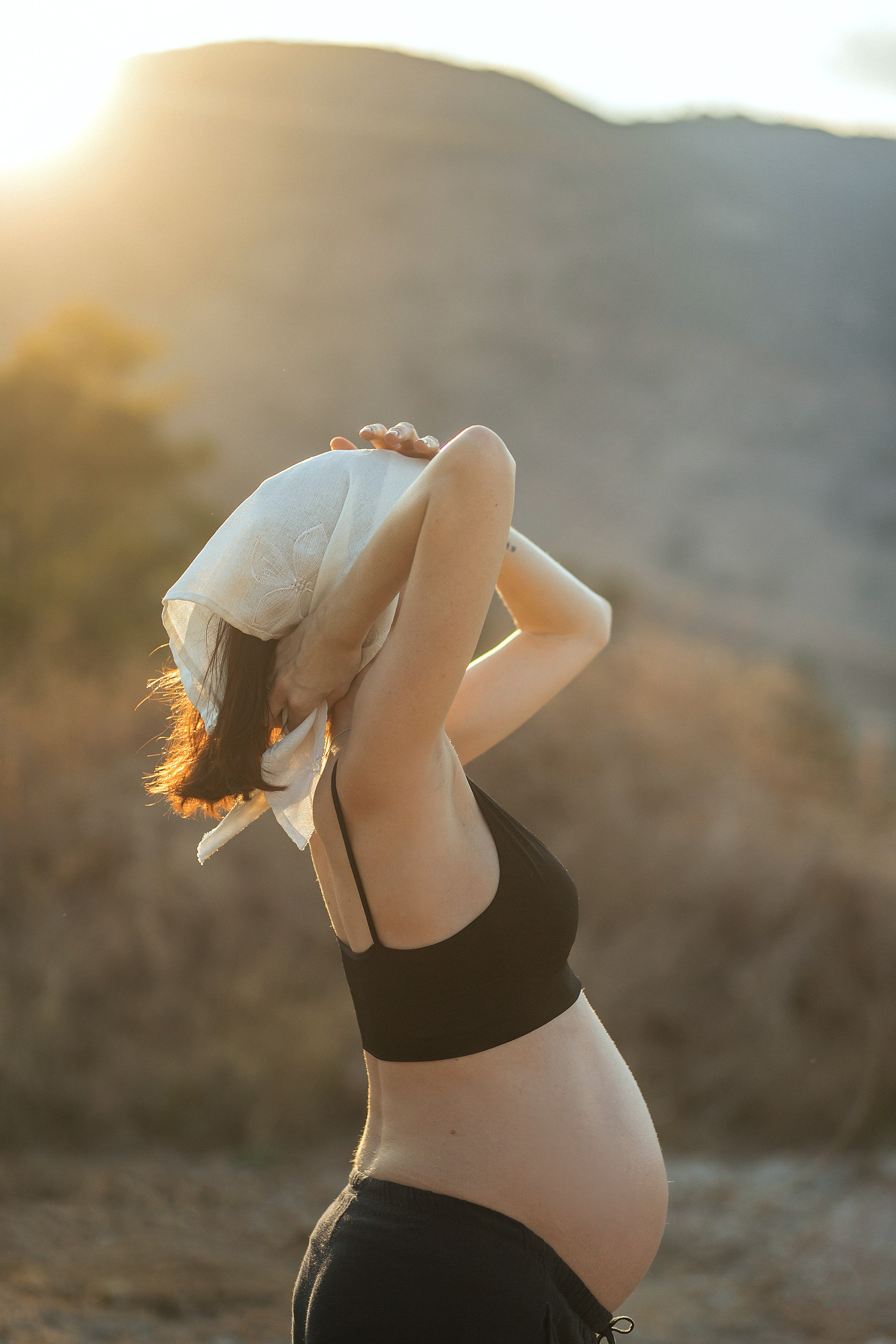 Kiryat Tivon field. Family photographer in Israel