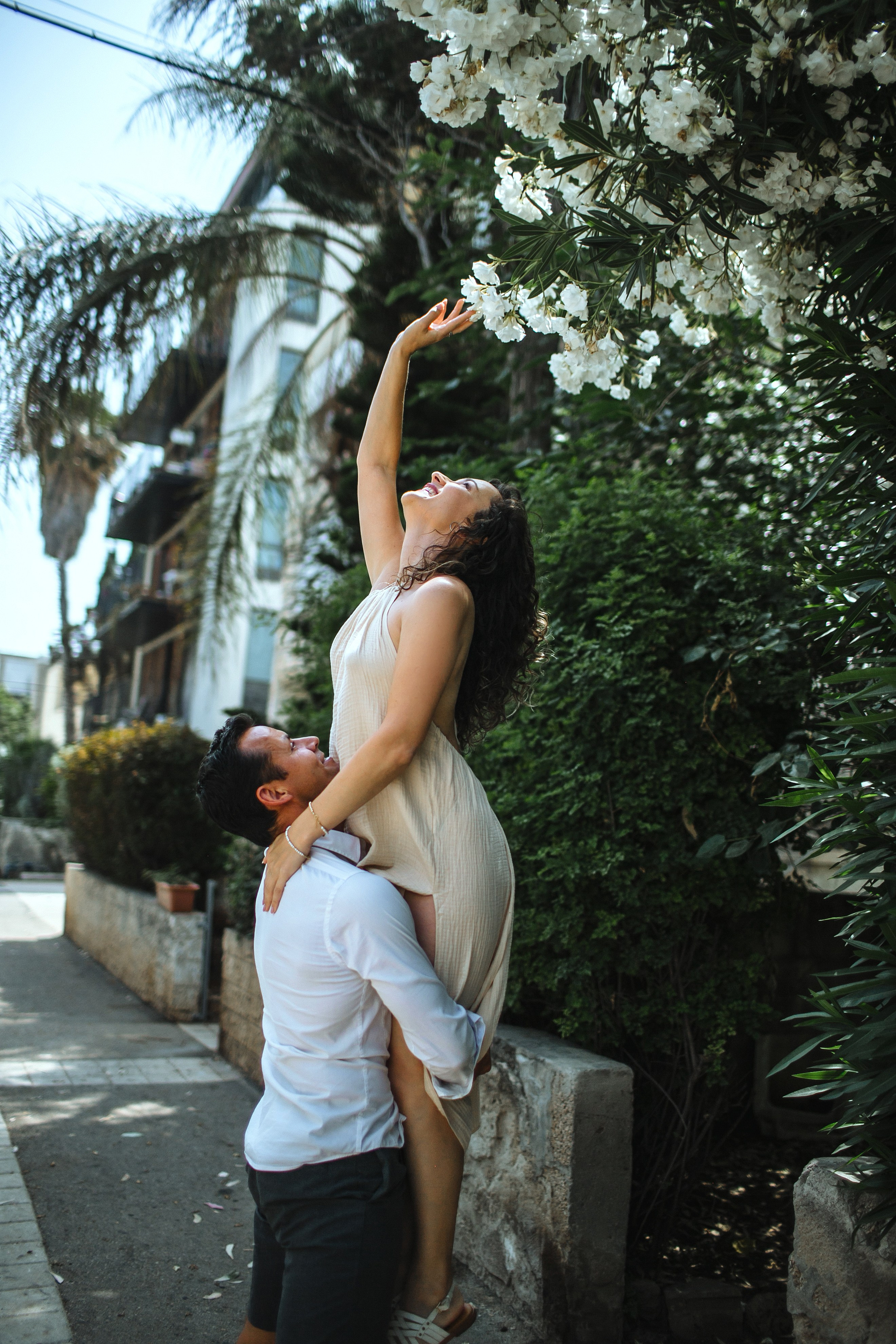 Morning in Bat Galim. Family photographer in Israel
