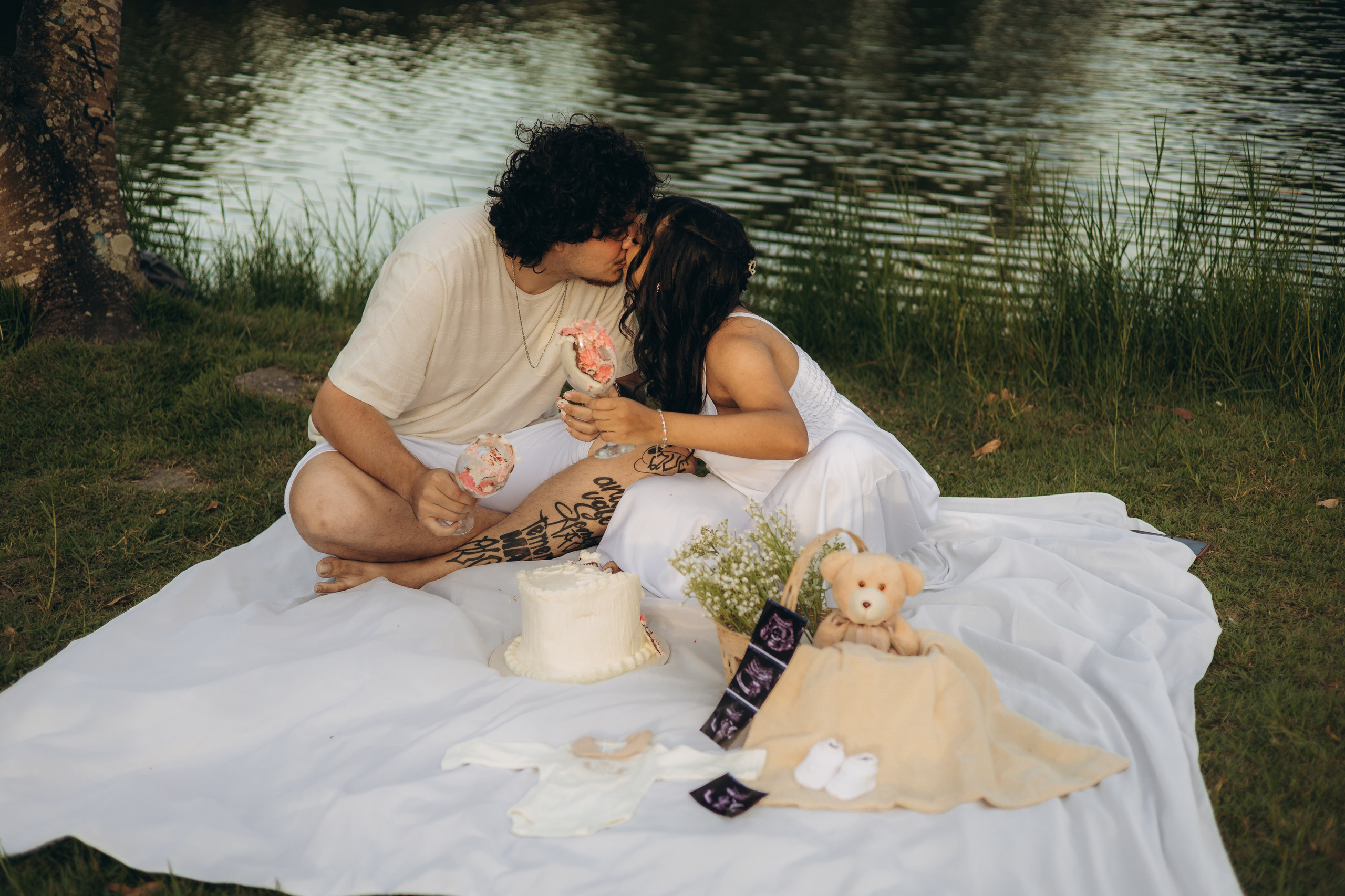 Kezia — Chá Revelação. Fotógrafo Richard Silvestre — Casamentos na Bahia