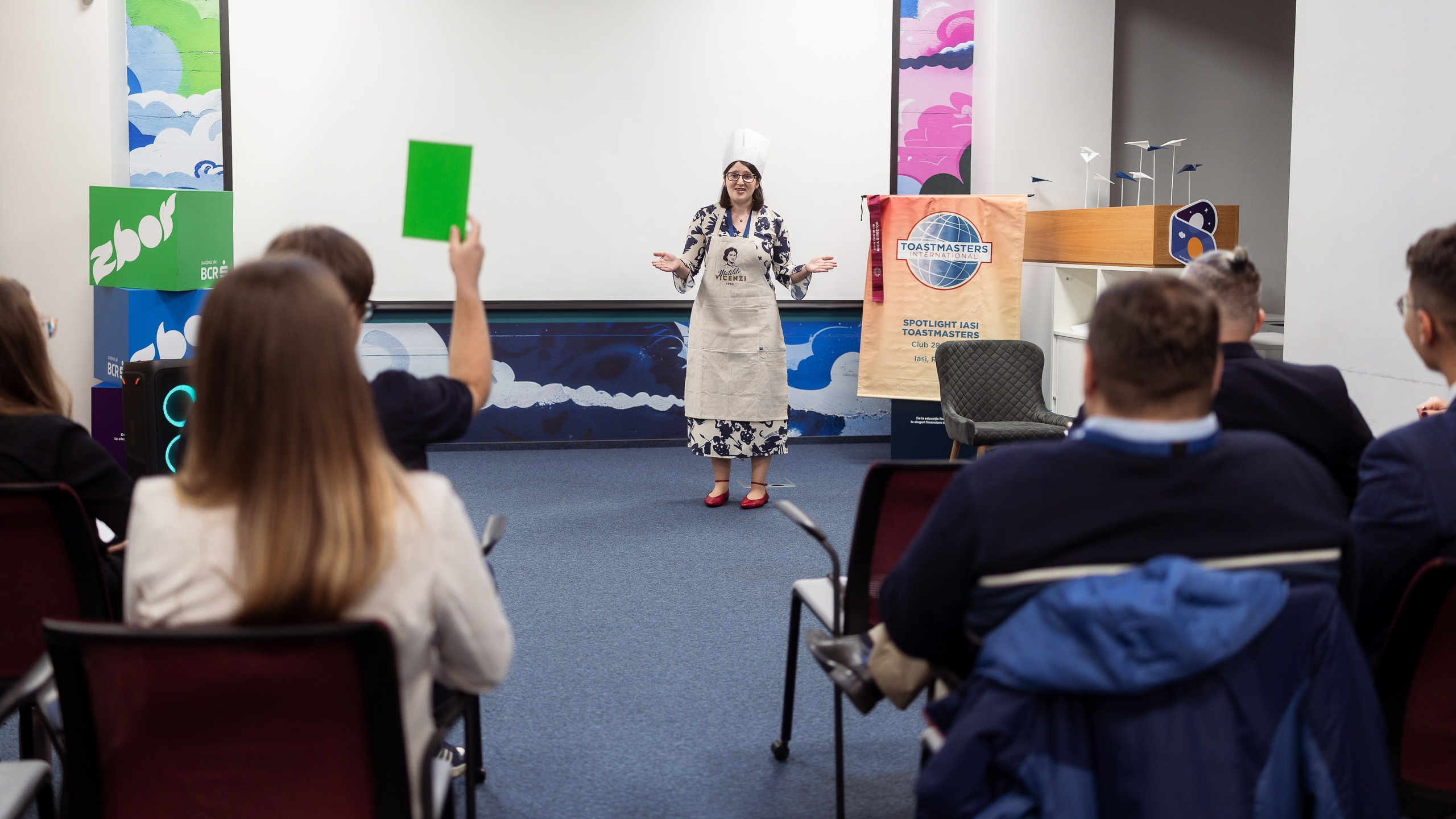Toastmasters. Marius Ciocan