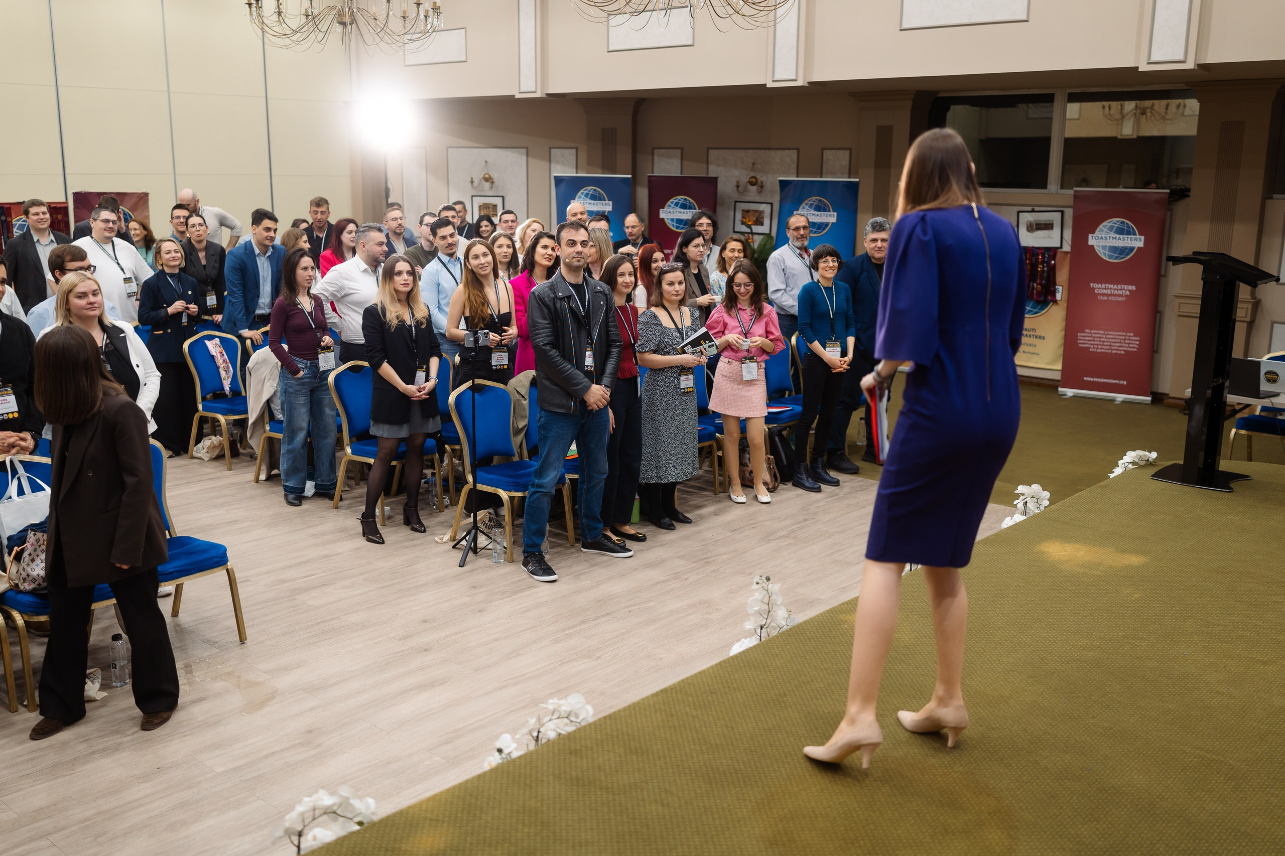 Toastmasters Conference. Marius Ciocan