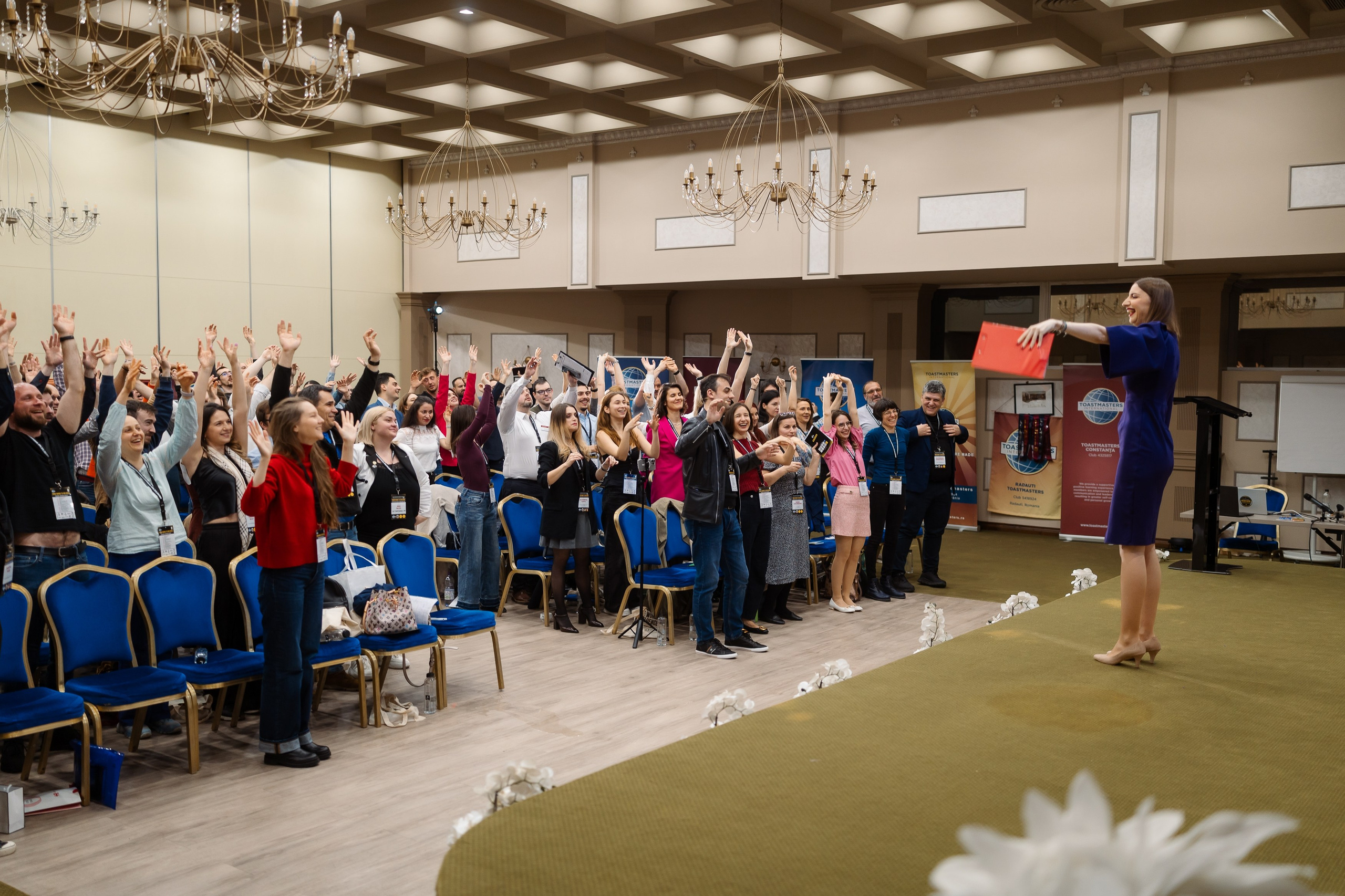 Toastmasters Conference. Marius Ciocan