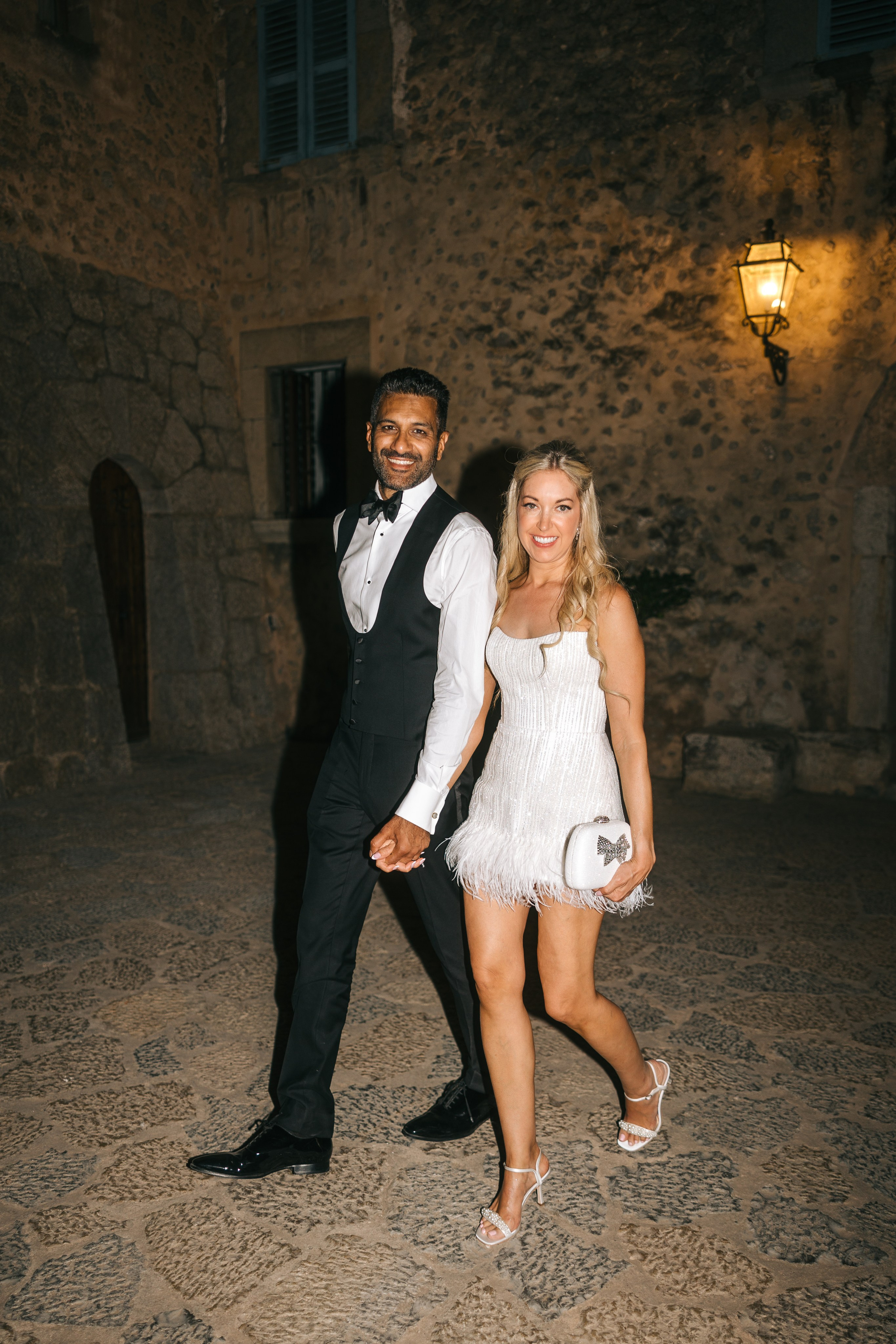 Mallorca venue Son Marroig for this LA Wedding Ceremony. Wedding Celebrant in Mallorca Iban Collin