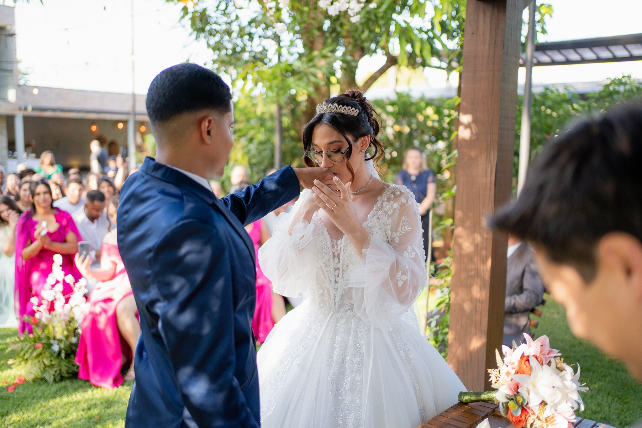 Larissa & Vinicius — Espaço Faveral / Aararaquara. Robson Colaço