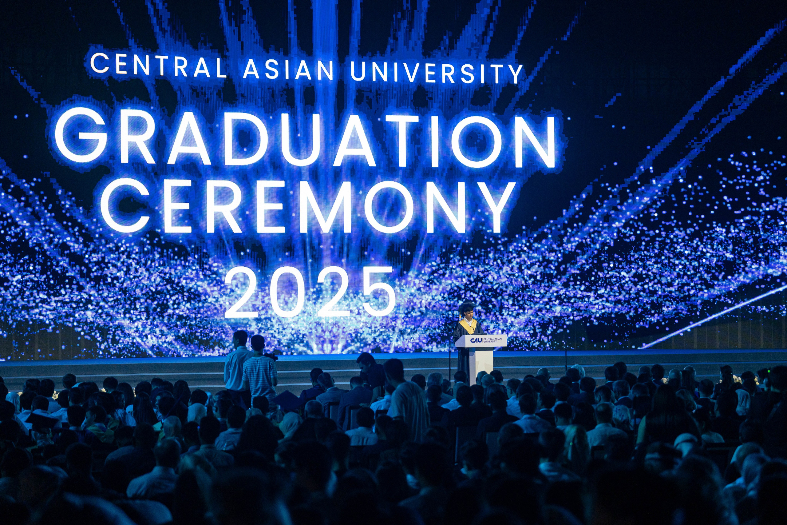 Как Central Asian University провёл одну из самых ярких выпускных церемоний. Георгий Намазов | Фотограф в Ташкенте