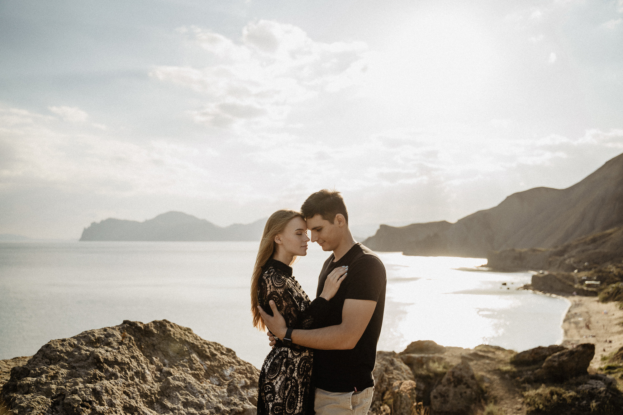 Фотосессия Love story у моря. Крым, Коктебель. Свадебный и семейный фотограф Алексей Попов. Штутгарт, Германия