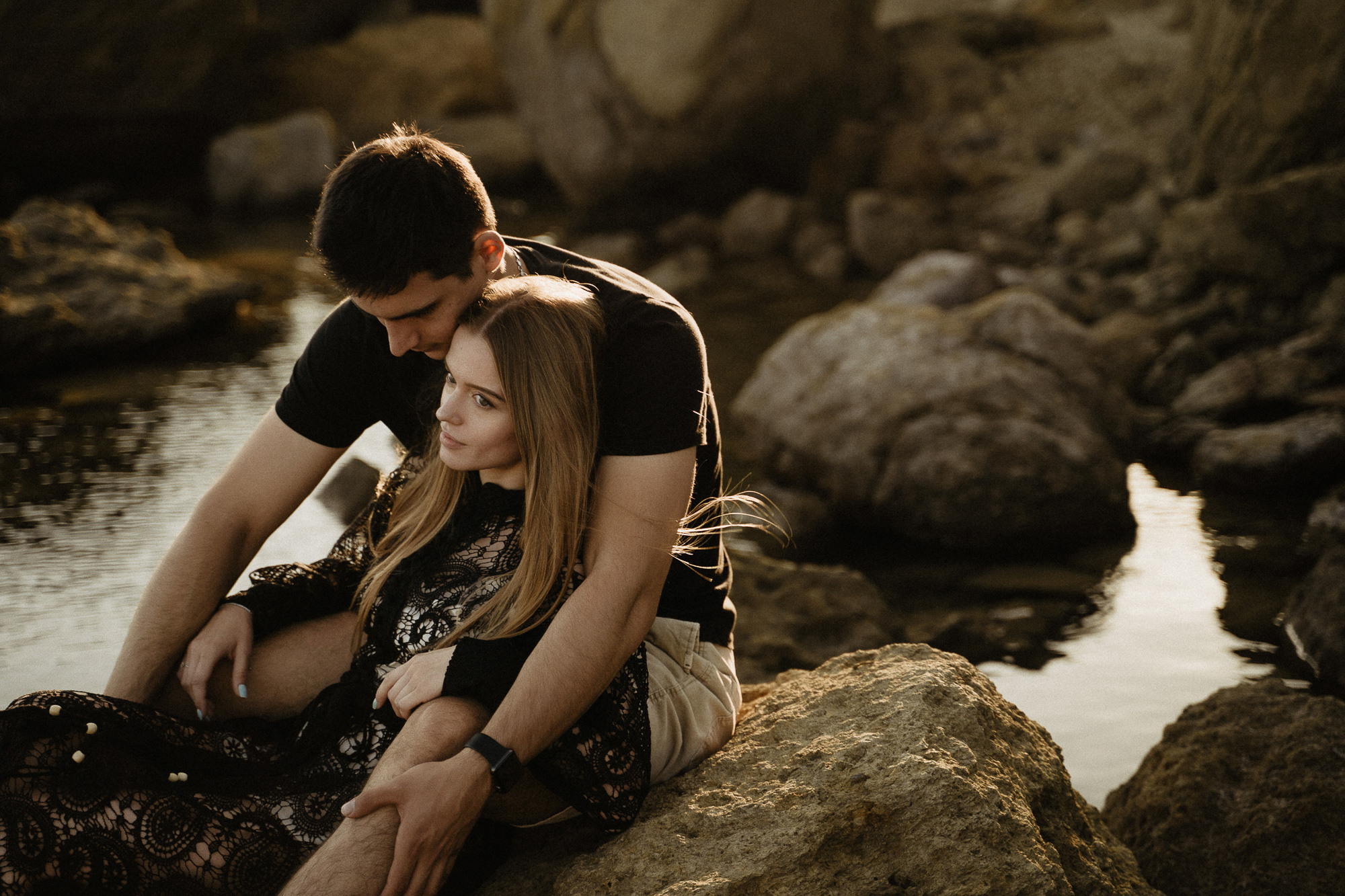 Фотосессия Love story у моря. Крым, Коктебель. Свадебный и семейный фотограф Алексей Попов. Штутгарт, Германия