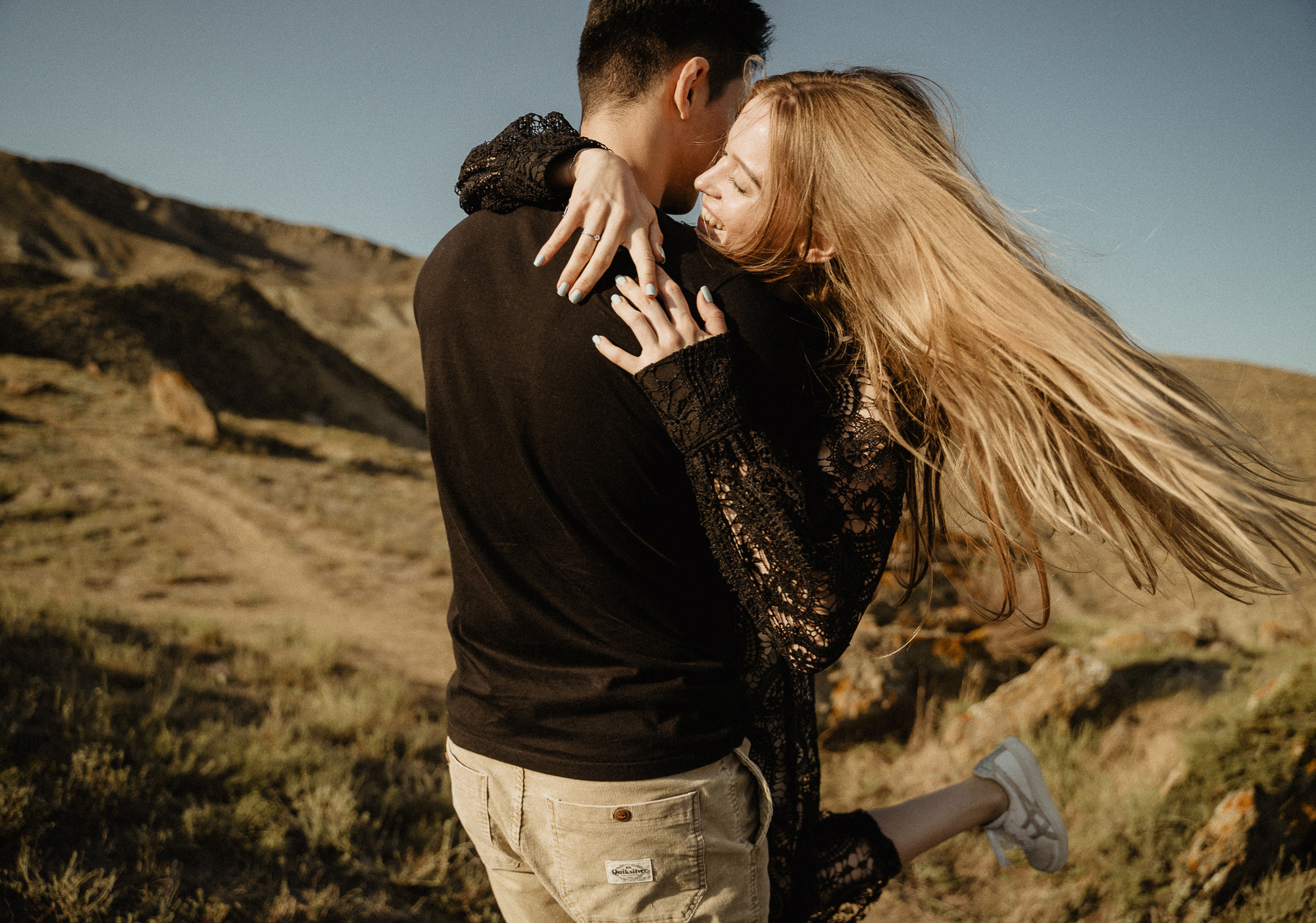 Фотосессия Love story у моря. Крым, Коктебель. Свадебный и семейный фотограф Алексей Попов. Штутгарт, Германия