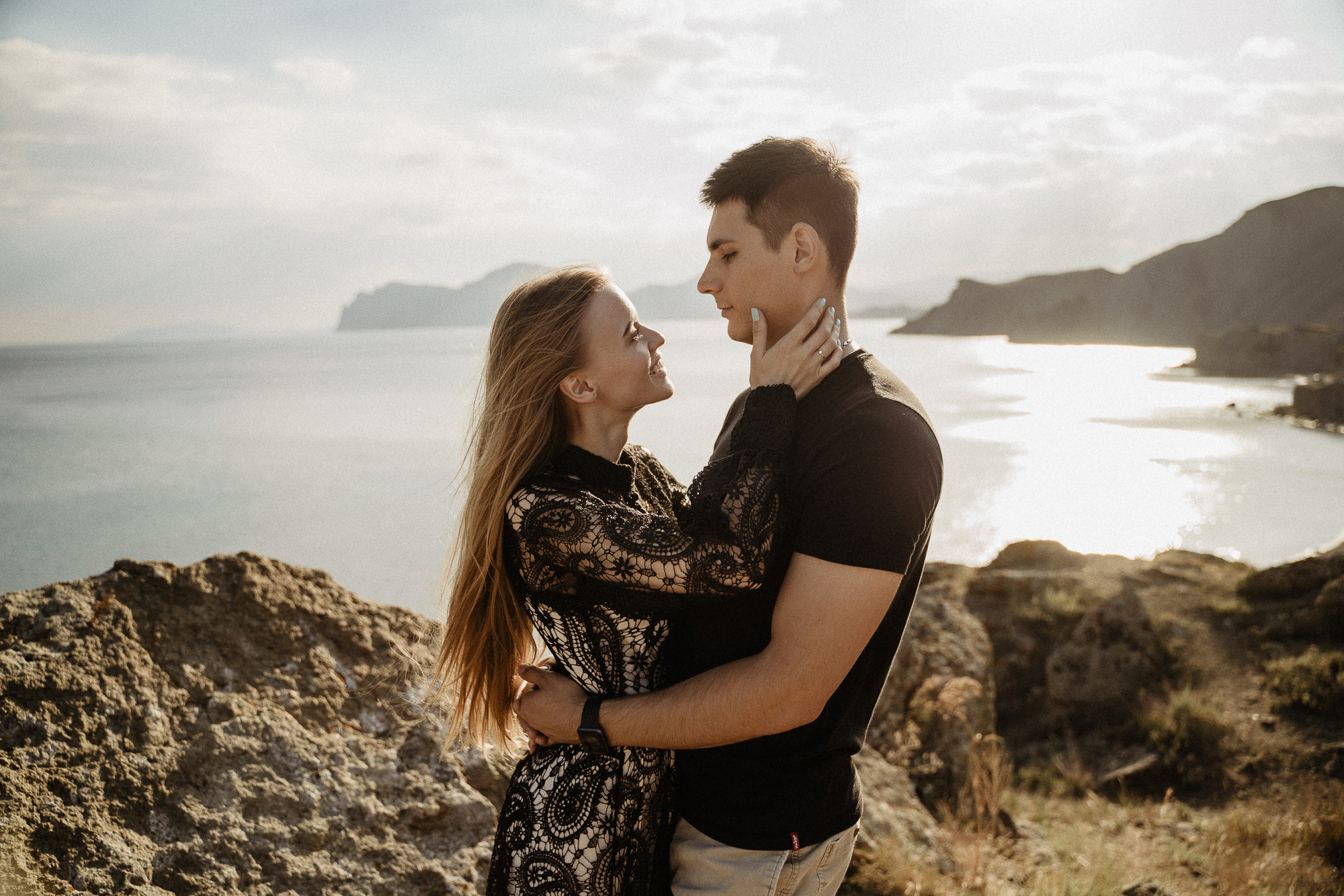 Фотосессия Love story у моря. Крым, Коктебель. Свадебный и семейный фотограф Алексей Попов. Штутгарт, Германия