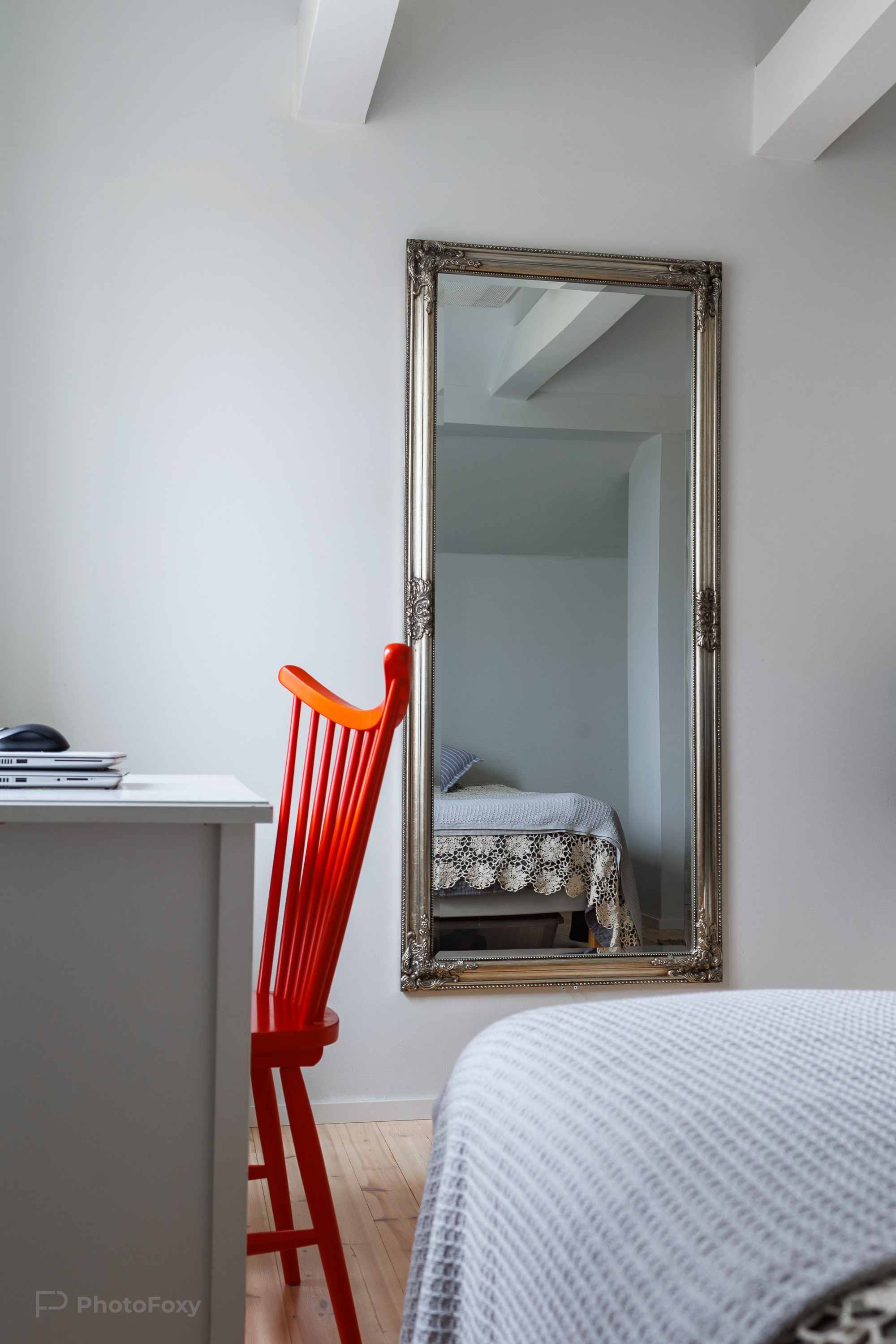 Ullakkoasunto. Valokuvaaja Lahti, Helsinki Elena Salonen