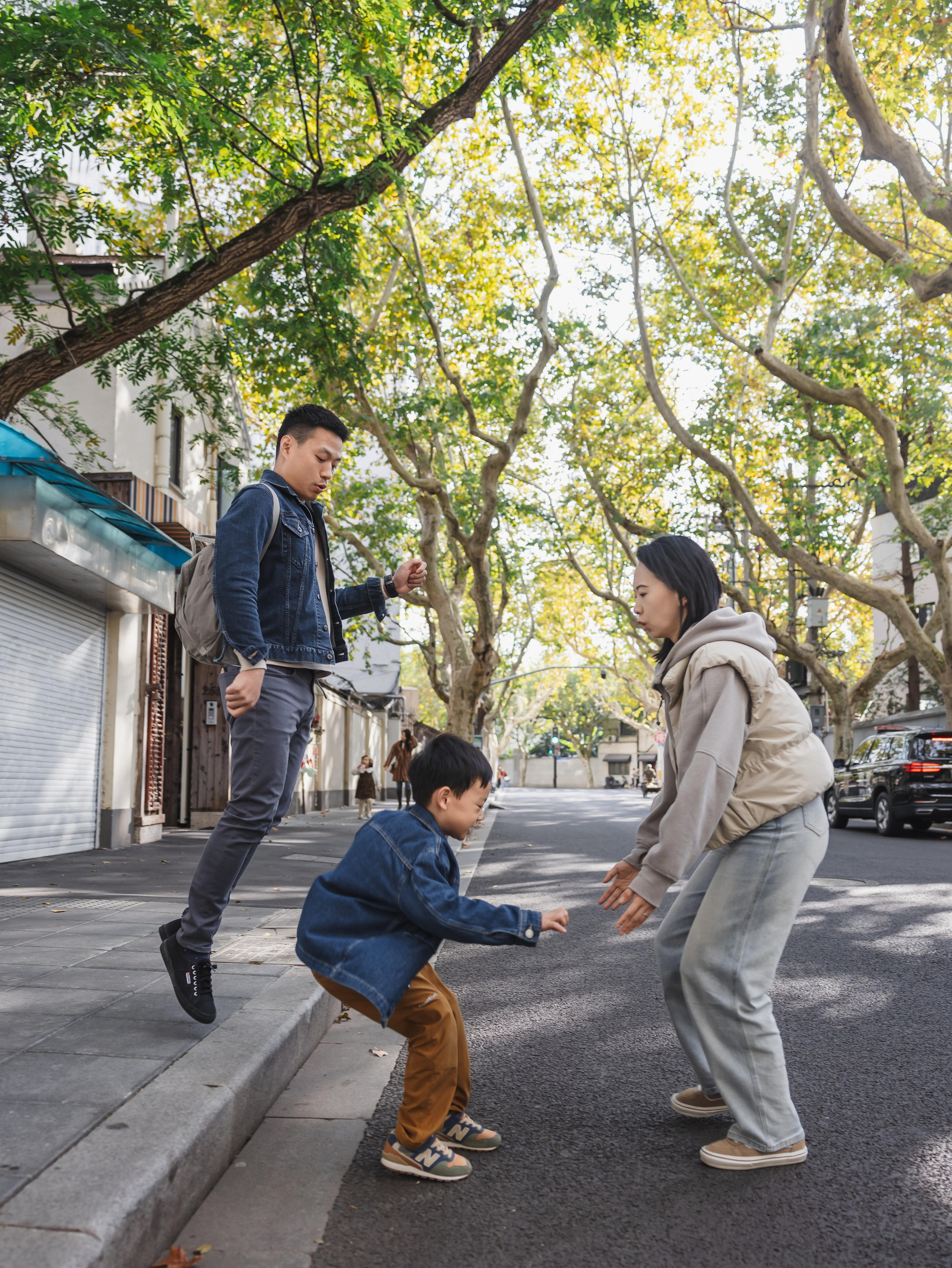 Family photograph in Shanghai. Shanghai Family Photographer Dora