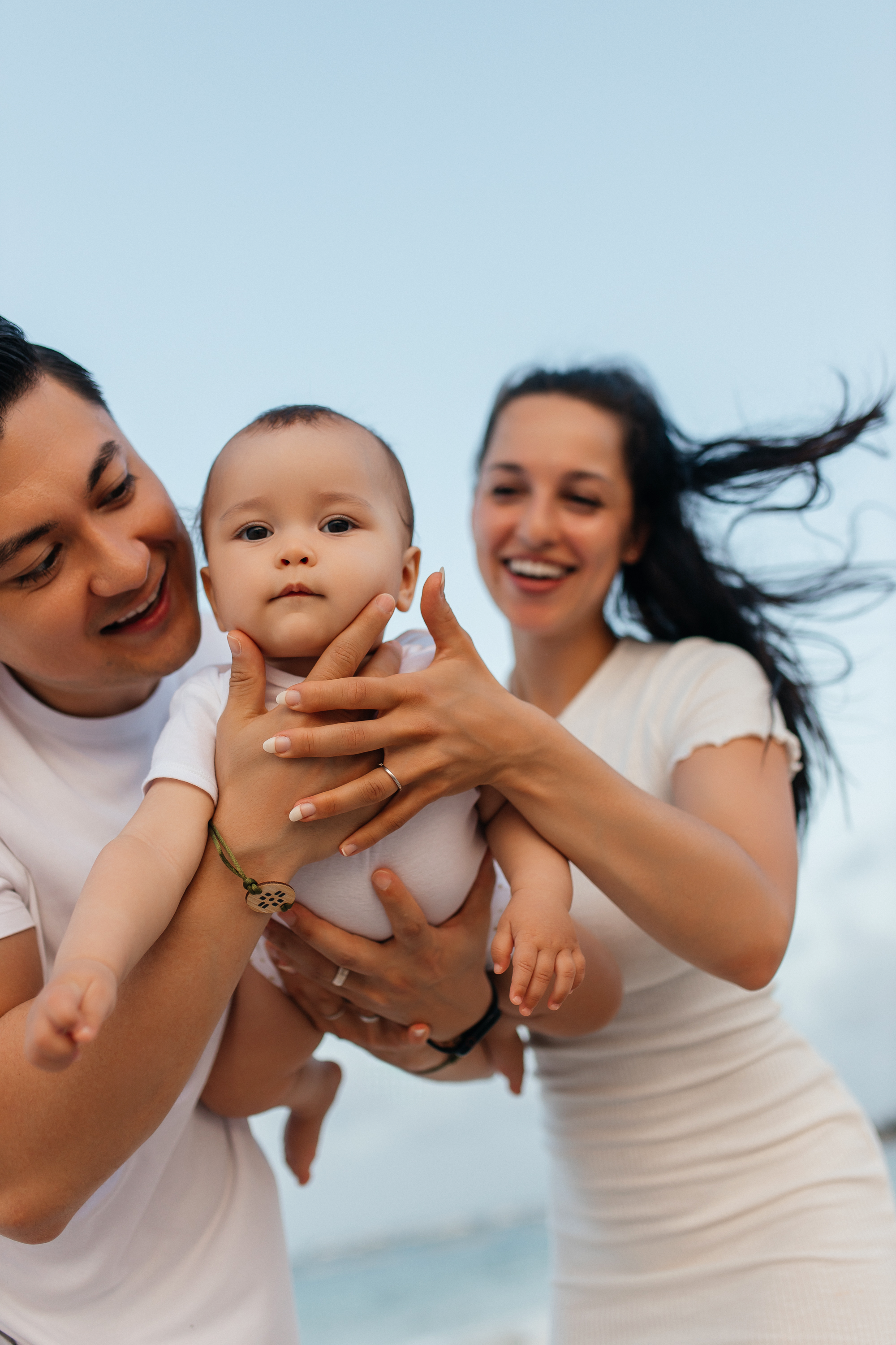 Family Sunset. Photographer in Punta Cana Anni Robles