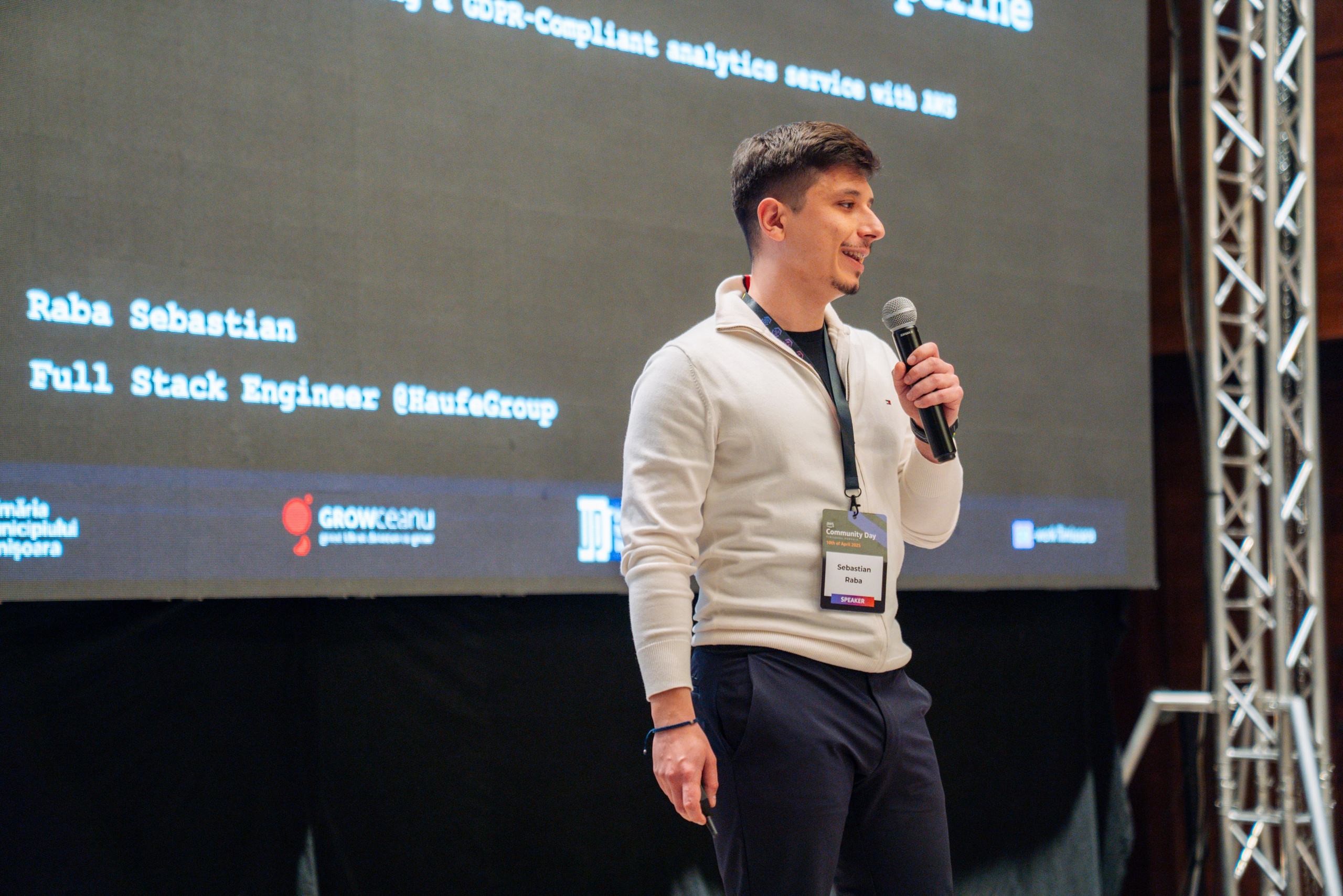 AWS Community Day 2025. Cozac Cristian Photographer